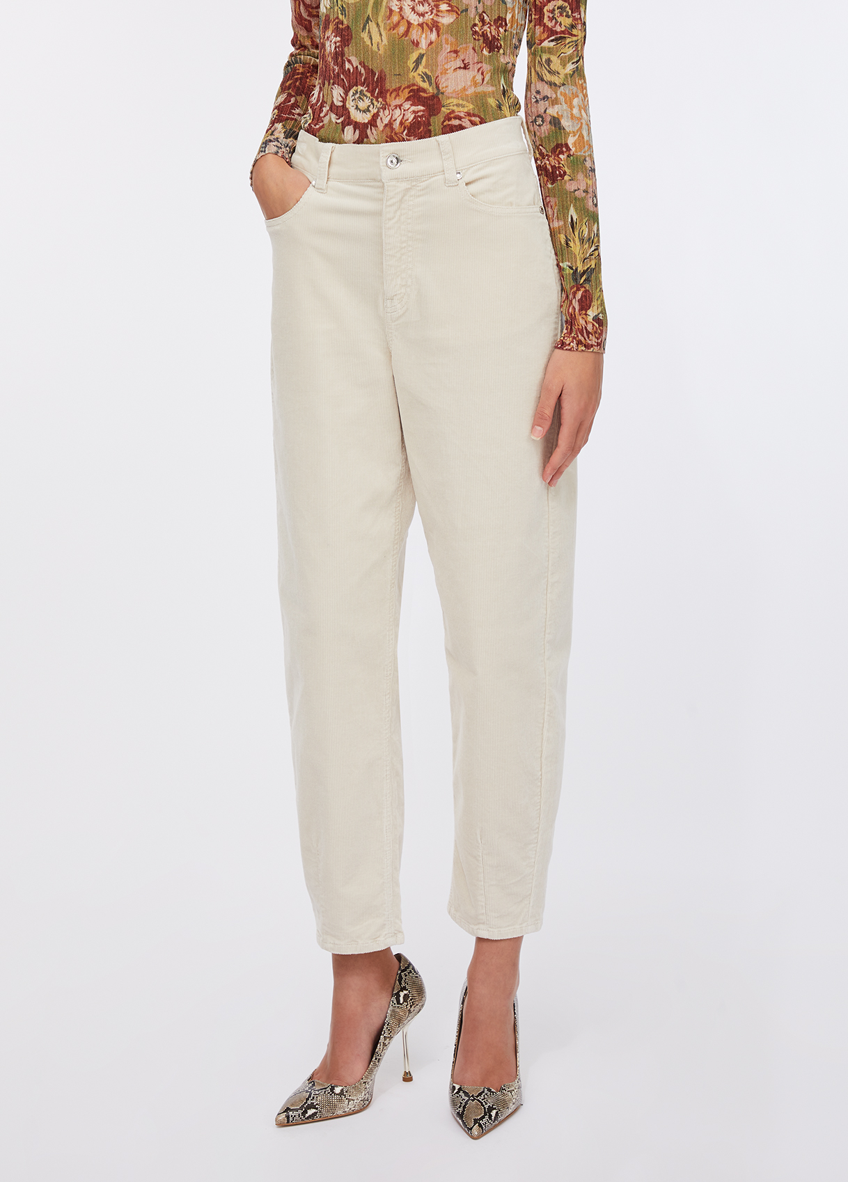 Liu Jo Pantalon Ballon En Velours