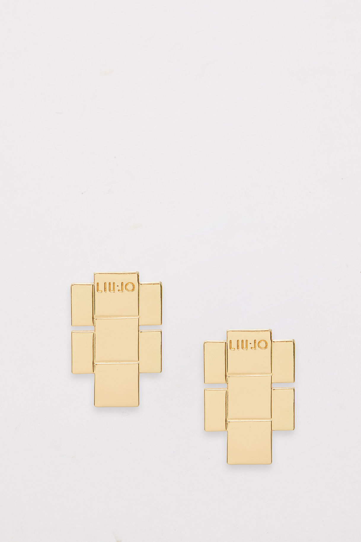 Liujo Boucles D'oreilles Avec Logo