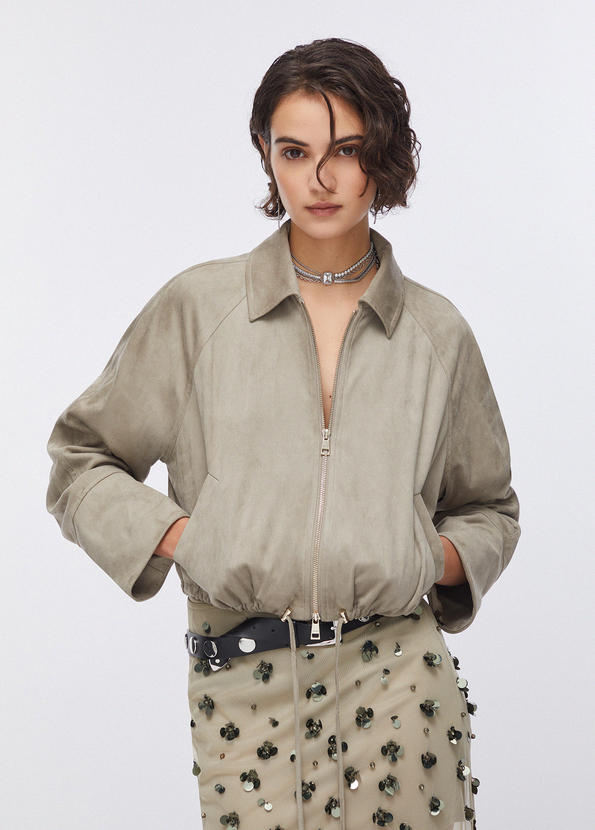 Liu Jo Suede Jacket