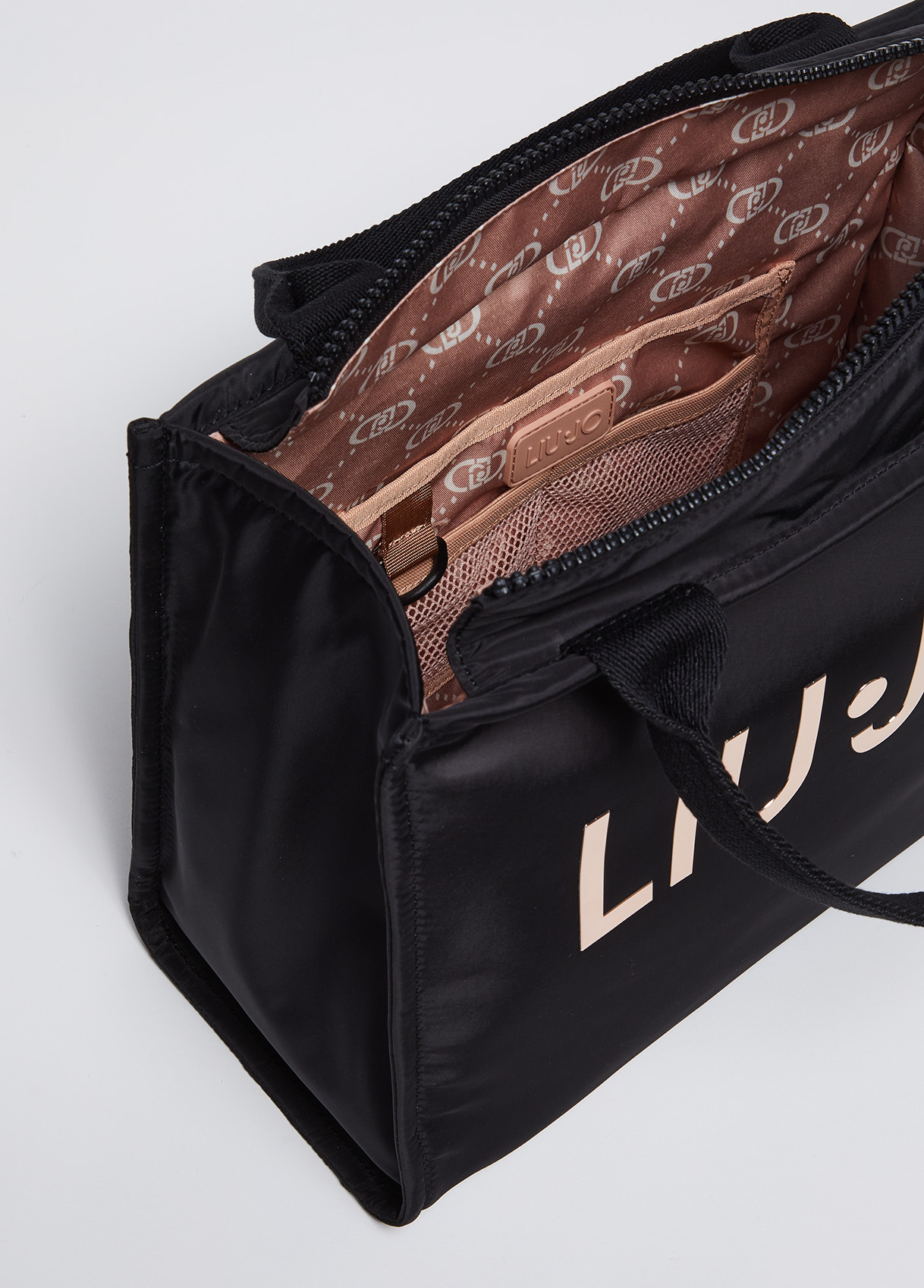 Shopper aus Nylon Farbe Schwarz | Liu Jo