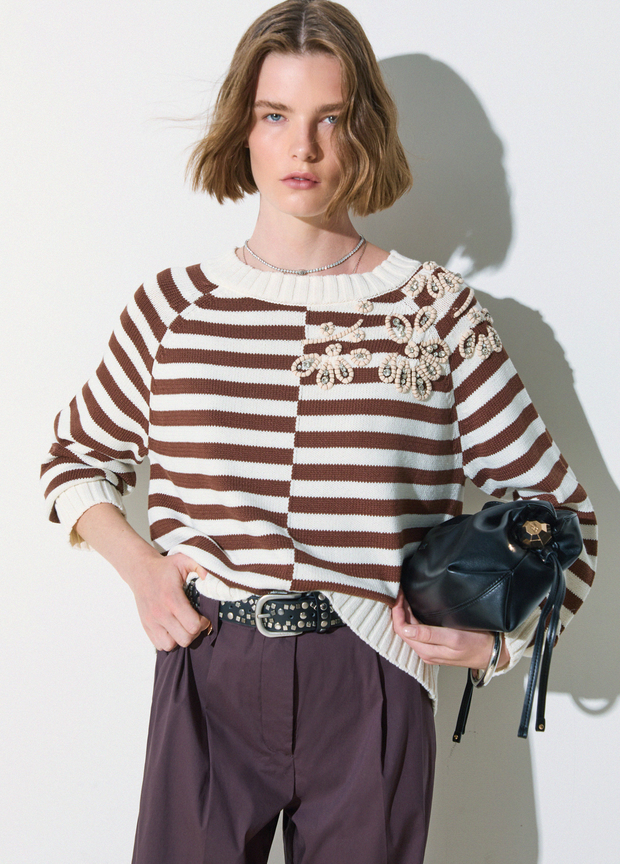 Liu Jo Jumper With Jewel Embroidery