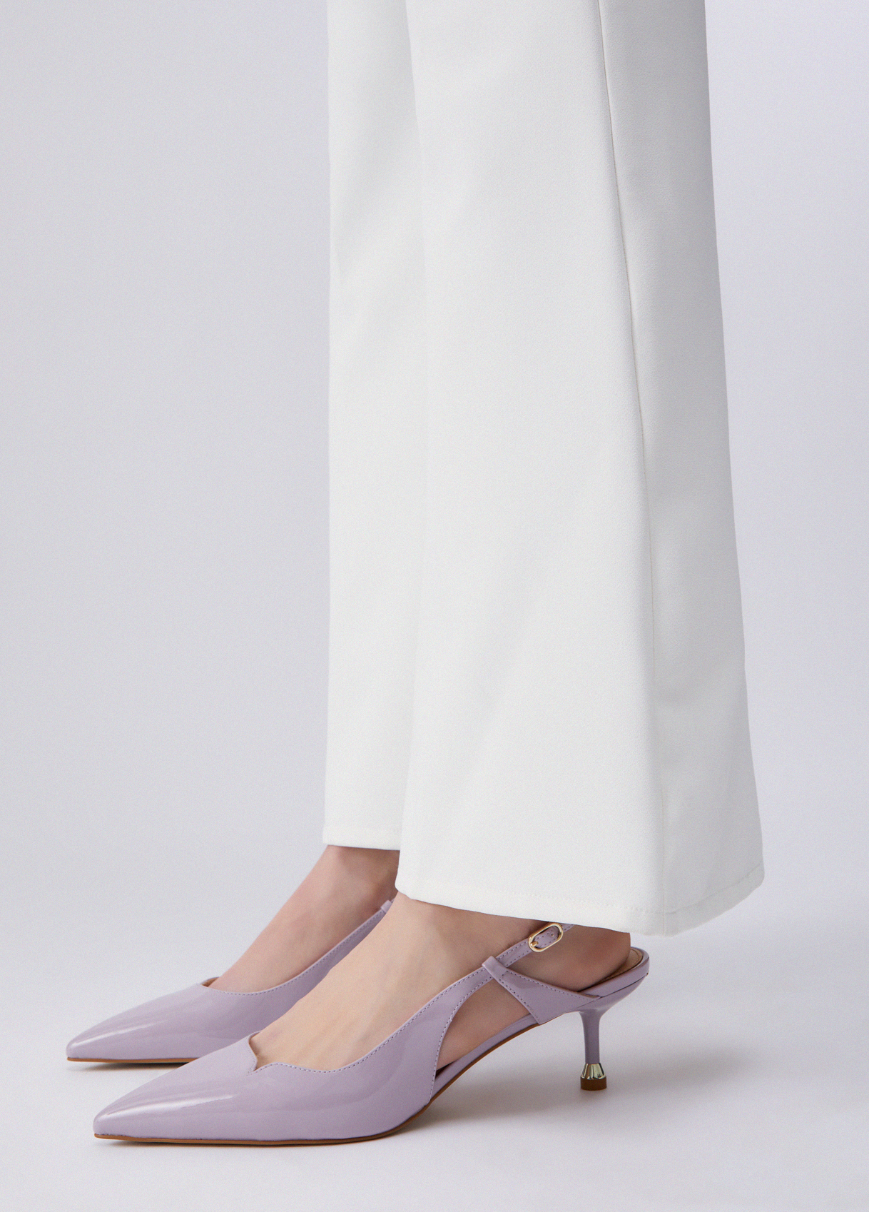 Liu Jo Patent Leather Slingbacks