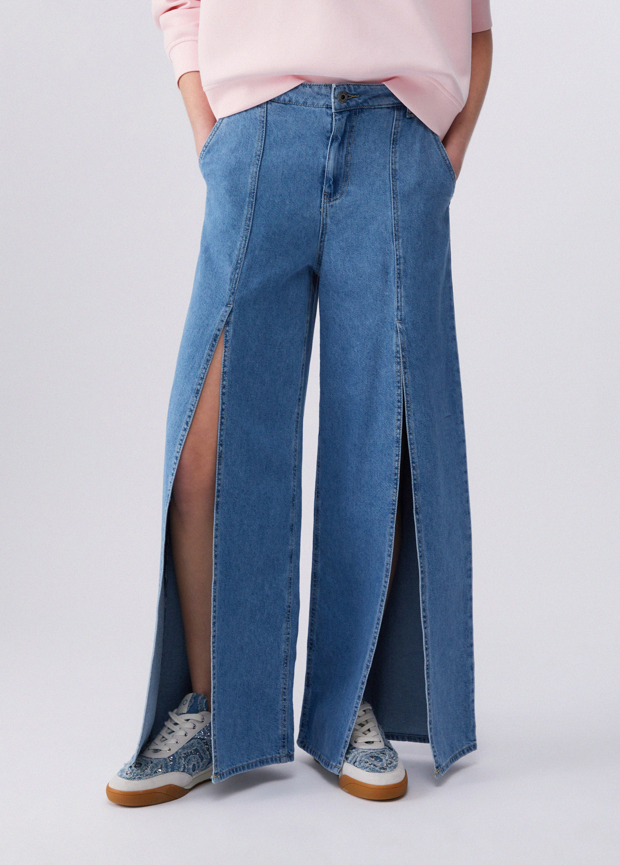 Liu Jo Flared Jeans With Slits