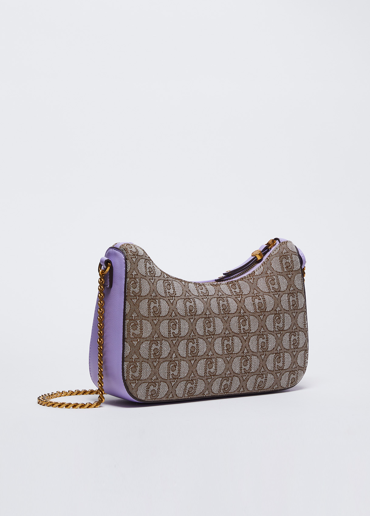 Jacquard-Umhängetasche Farbe Braun | Liu Jo