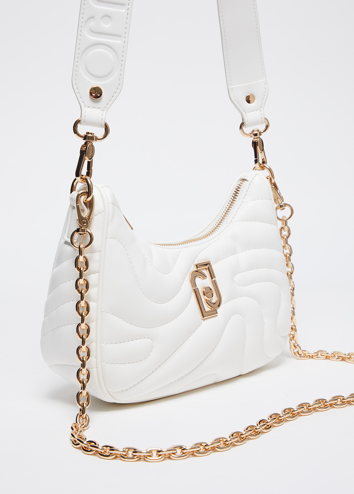 ショルダーバッグ・ポシェット LIU JO Women Shoulder Bags AA5046E0037 X0459 White Small quilted crossbody bag colour white | Liu Jo