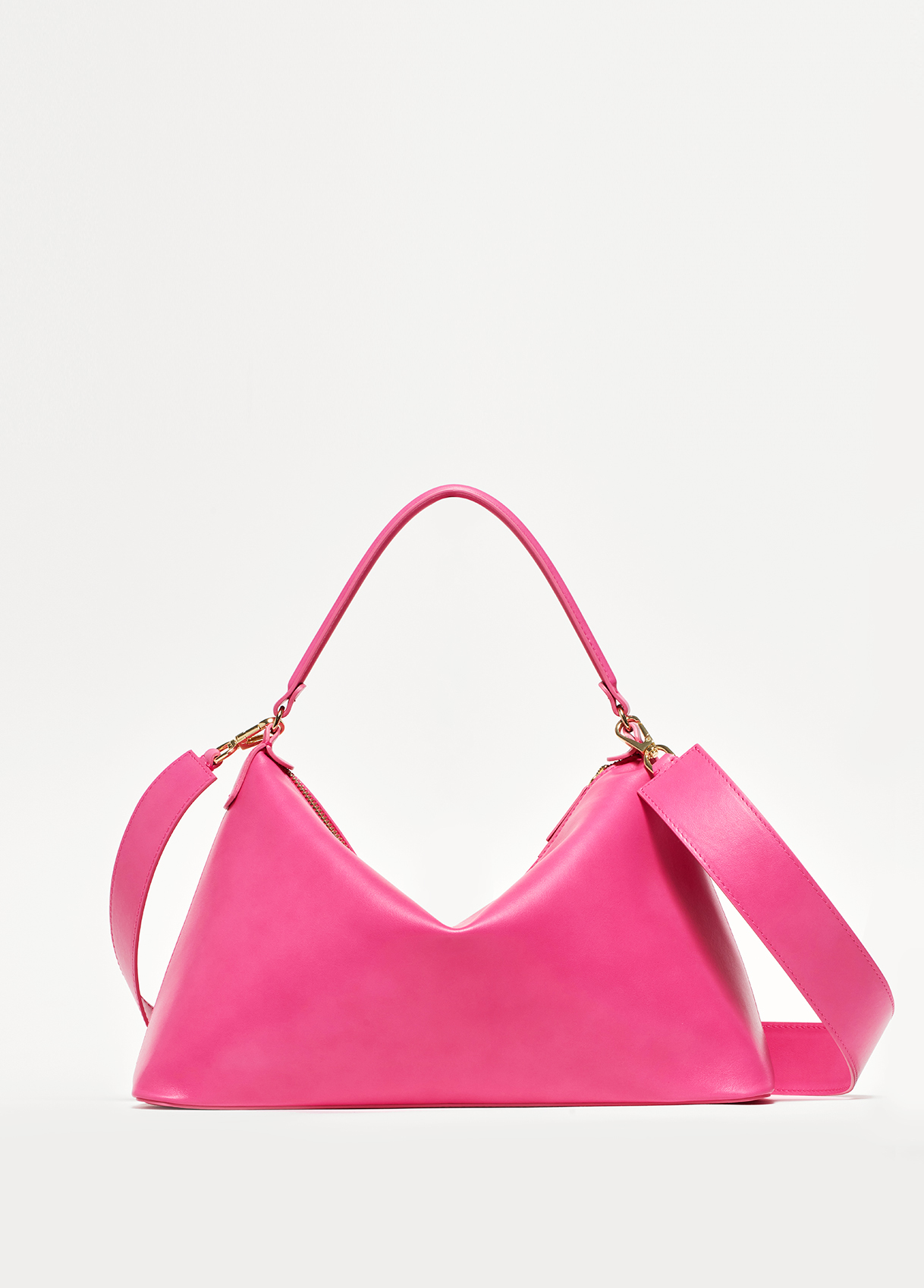 Liujo Grand Sac Hobo En Cuir Véritable