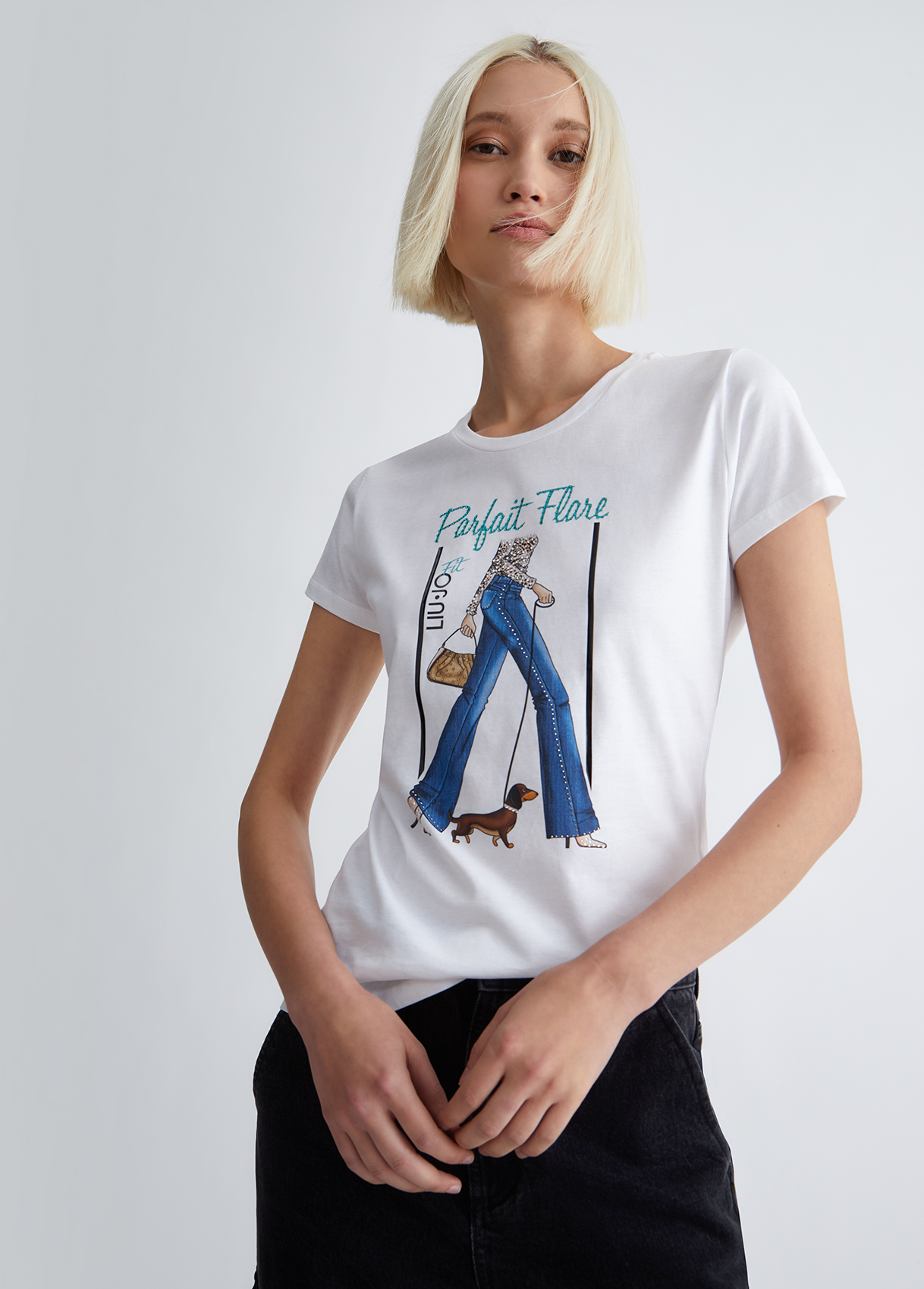 Liujo T-shirt Écoconçu Avec Imprimé