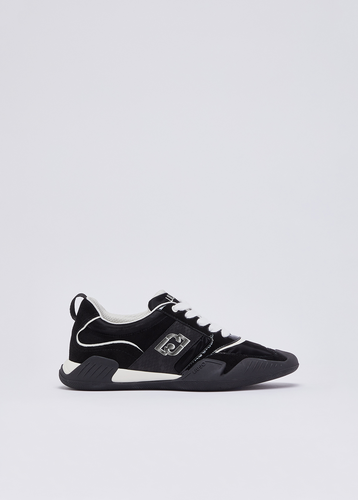 Liu Jo Sneakers In Nylon And Patent Leather