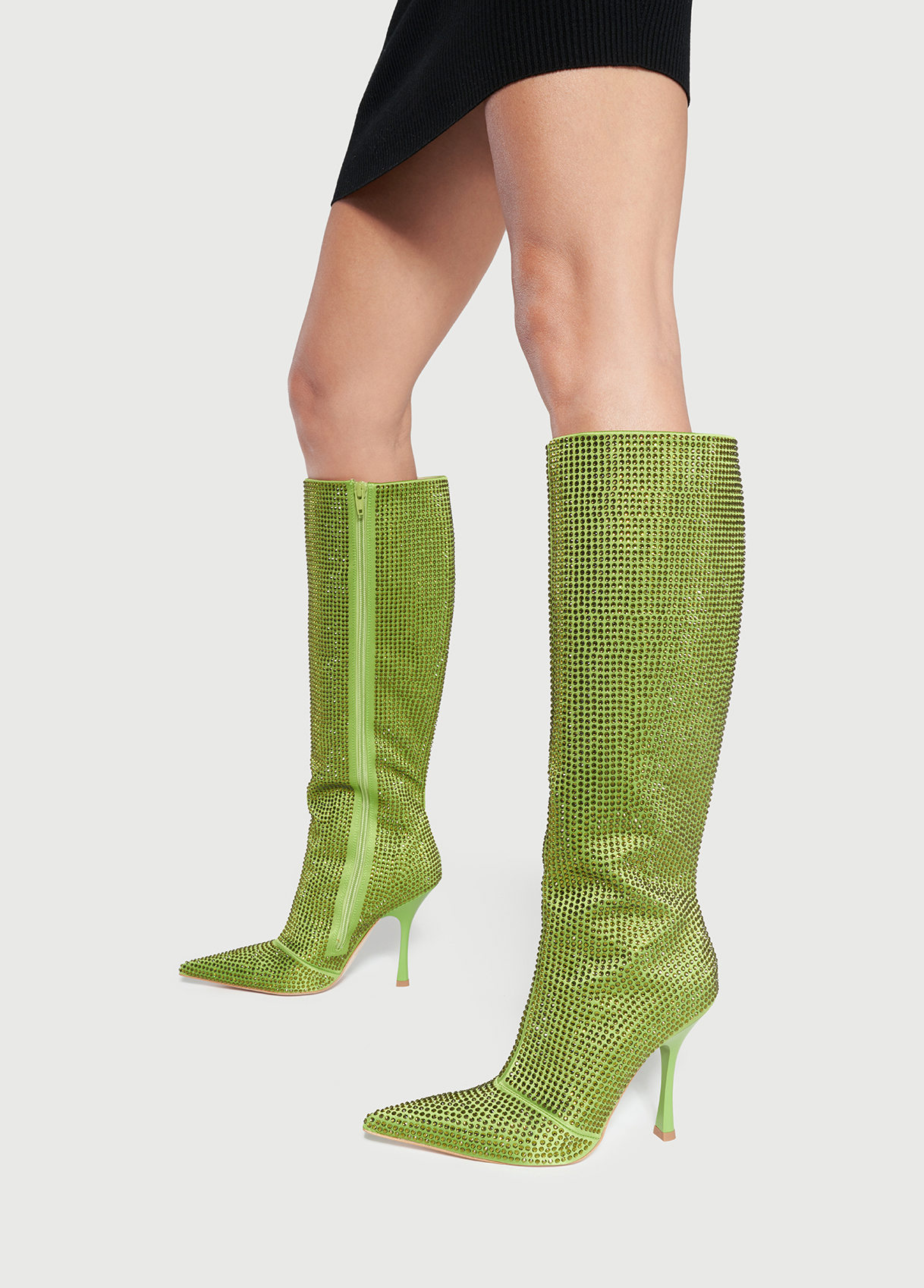 Liujo Bottes Hautes Avec Strass Leonie Hanne X Liu Jo