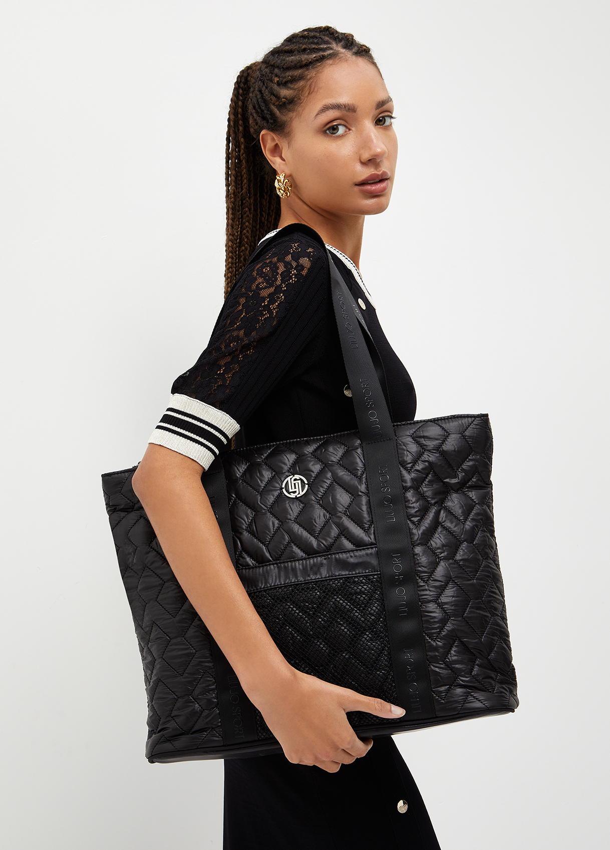 Liujo Shopper Noir Écoconçu