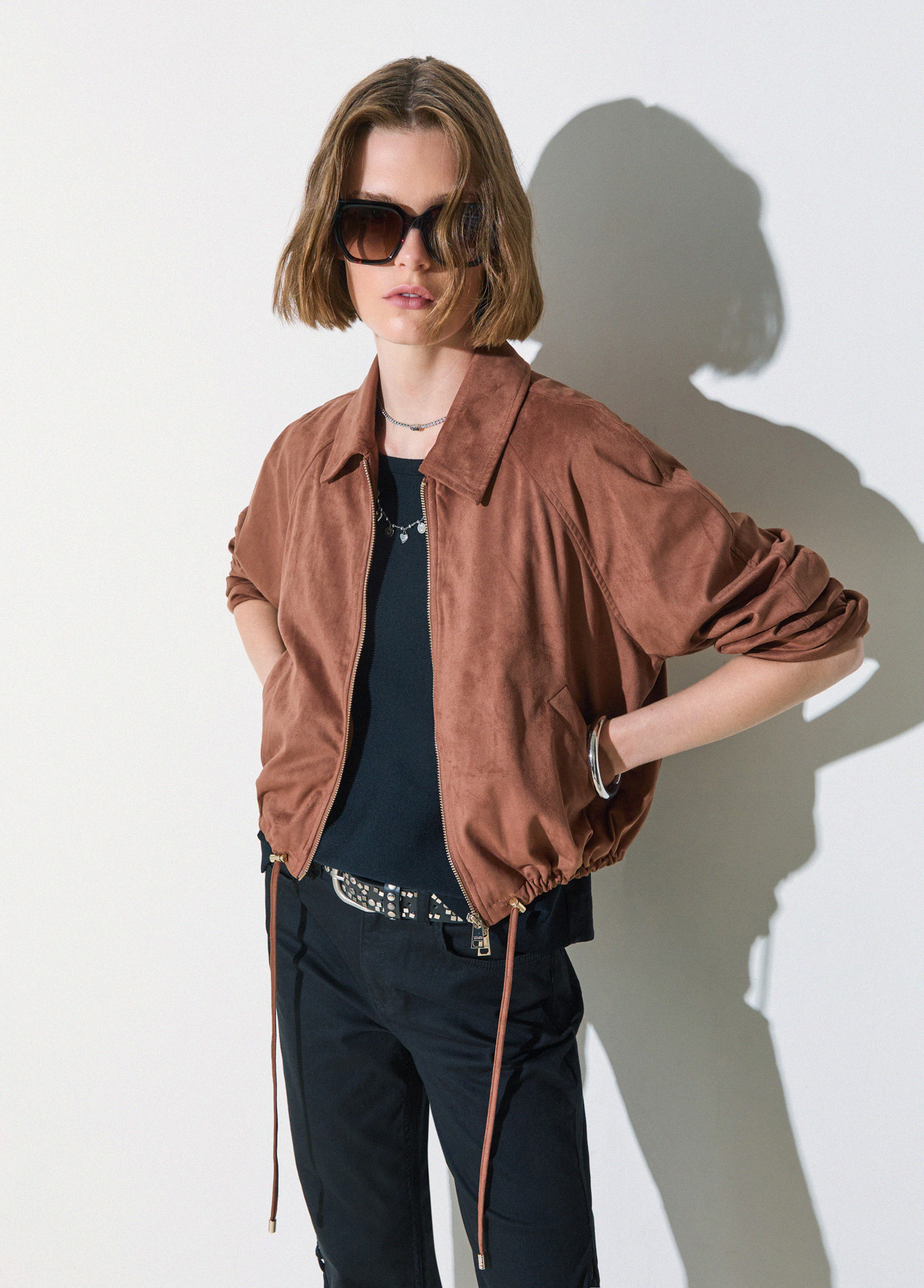 Liu Jo Suede-finish Jacket