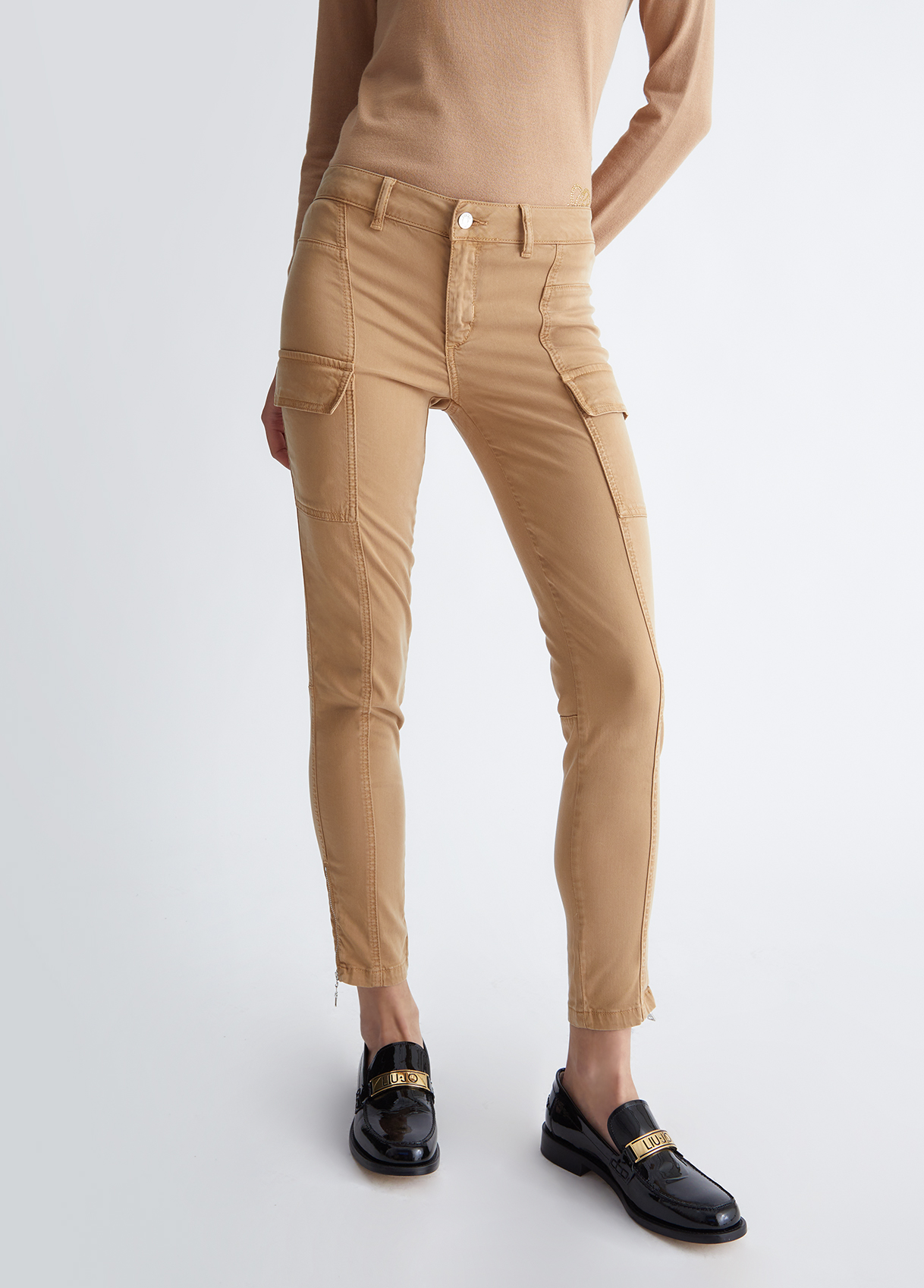 Liujo Pantalon Cargo Stretch