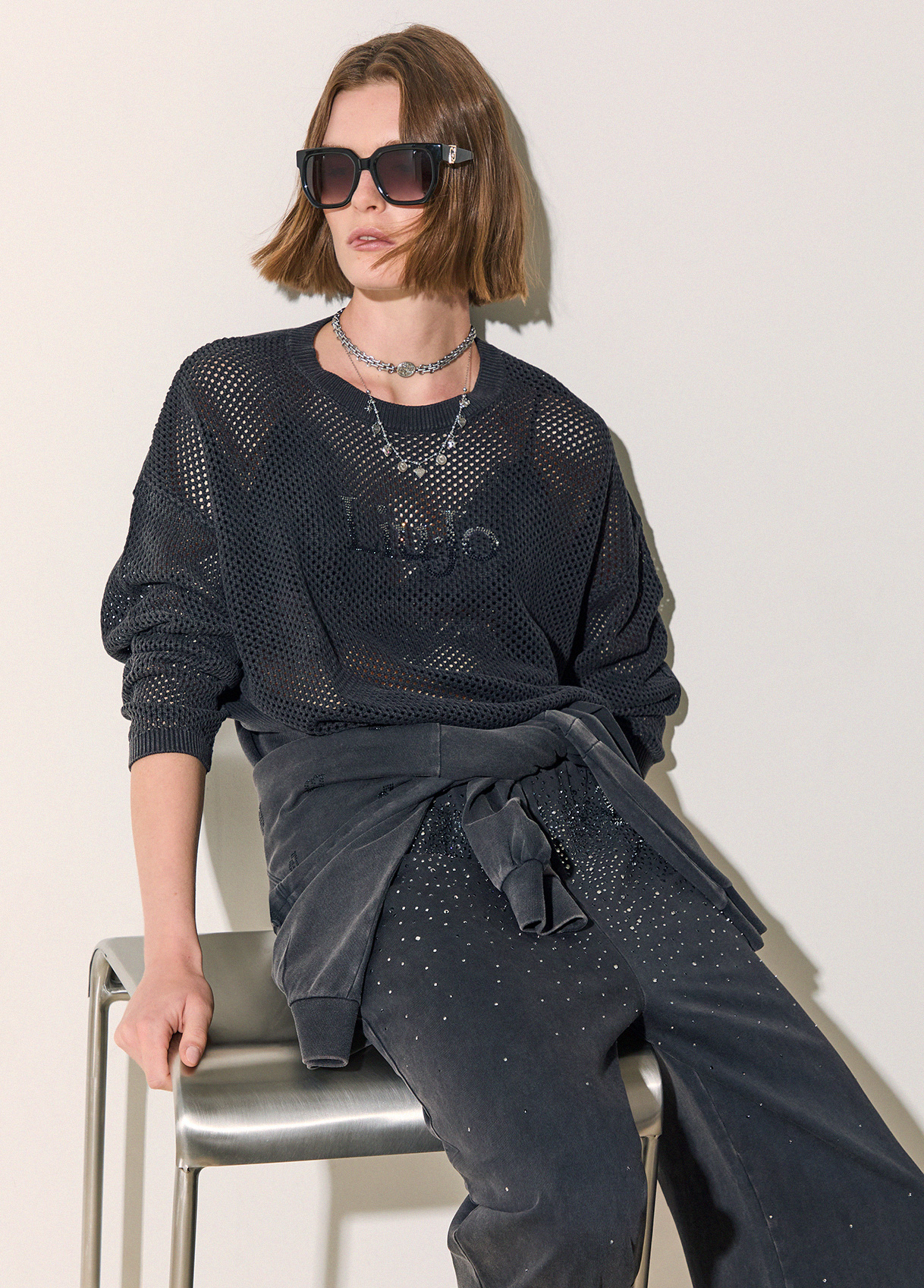 Liu Jo Openwork Jumper