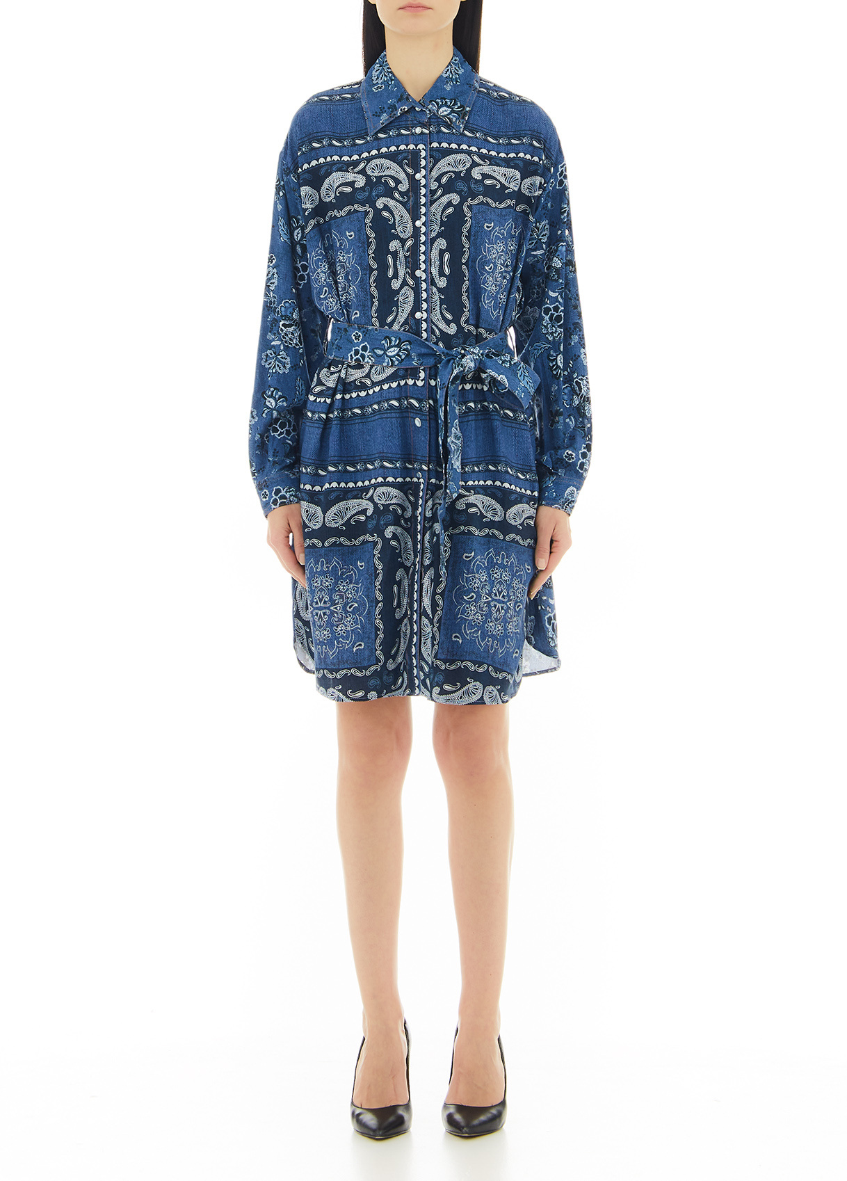 Liujo Robe Courte En Denim