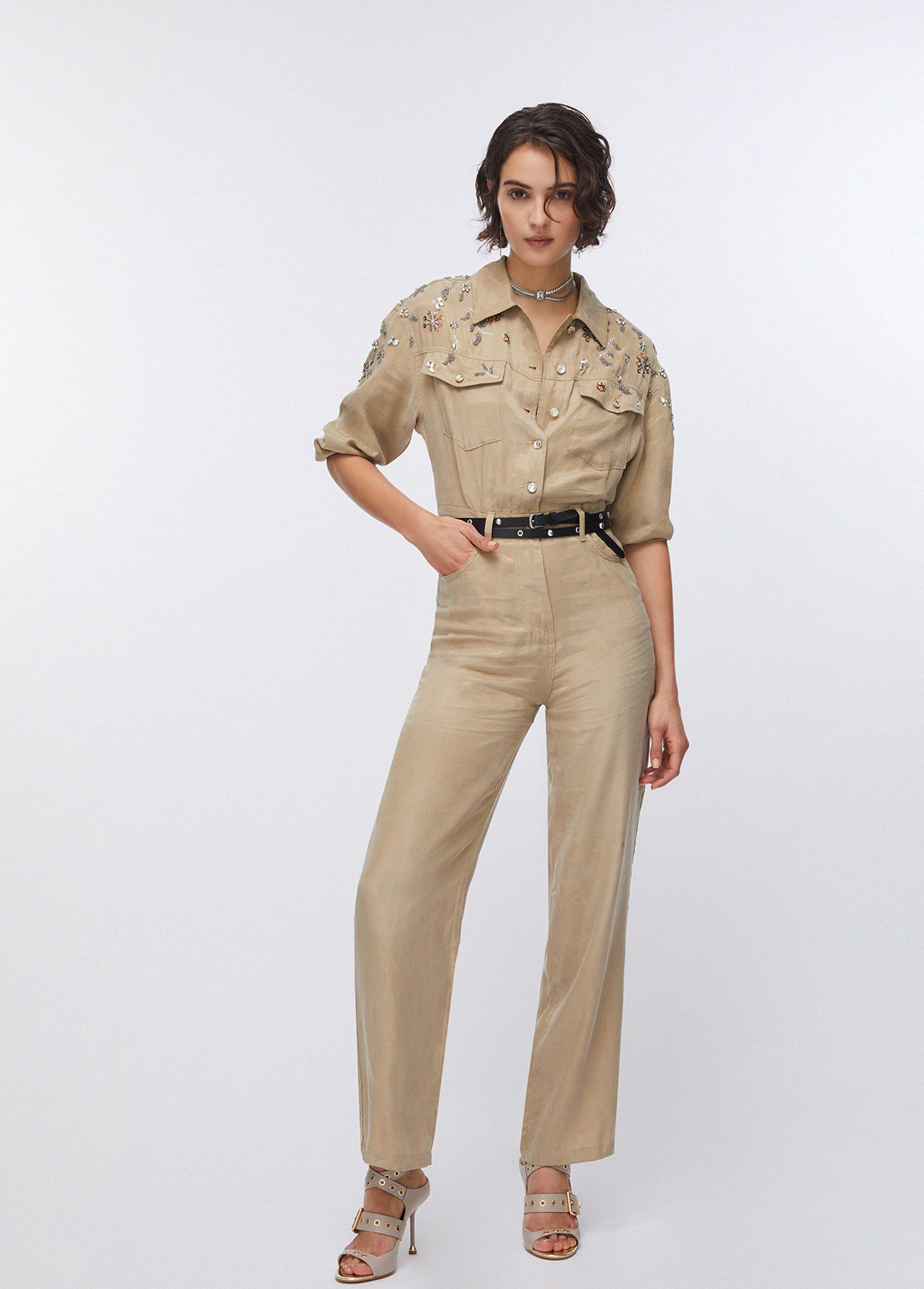 Liu Jo Combinaison Avec Broderies Fantaisie