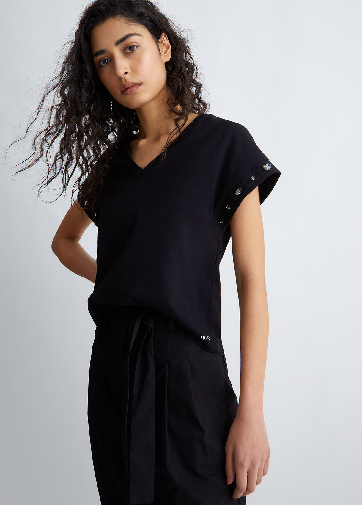 Liujo T-shirt Avec Strass