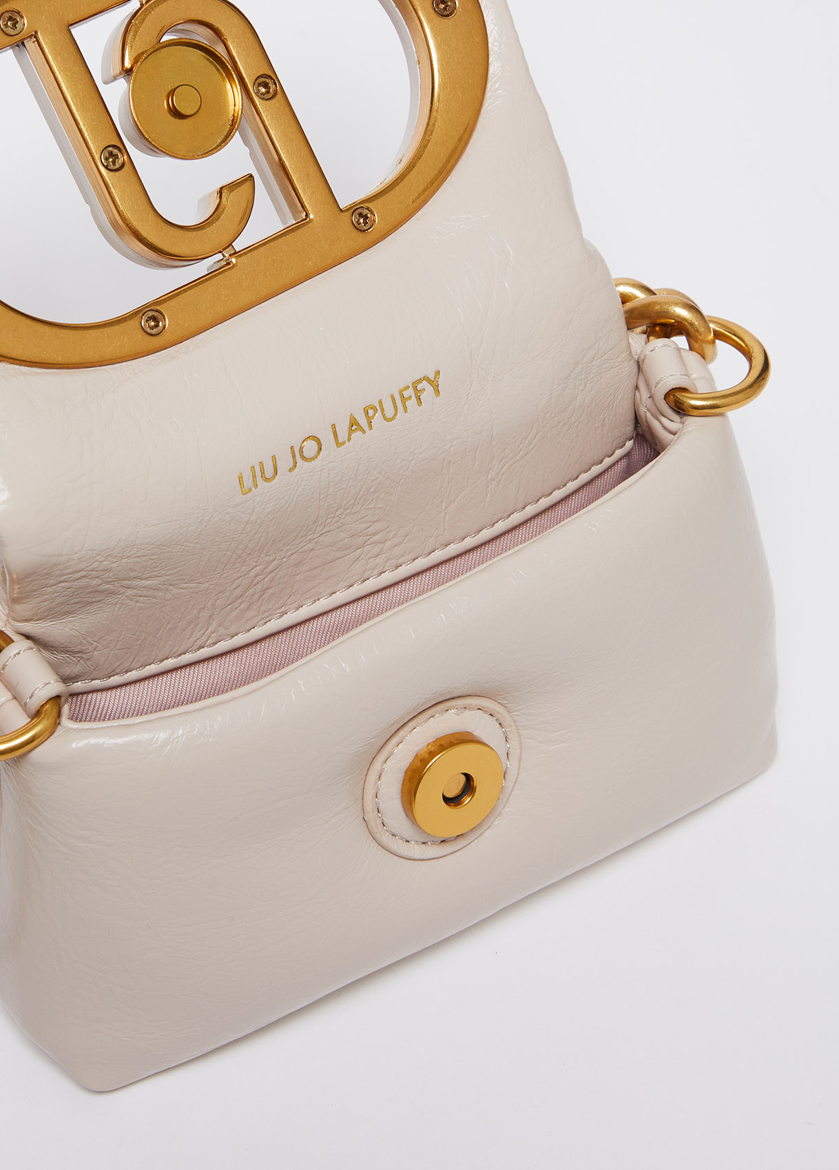 LaPuffy mini bag colour cream | Liu Jo