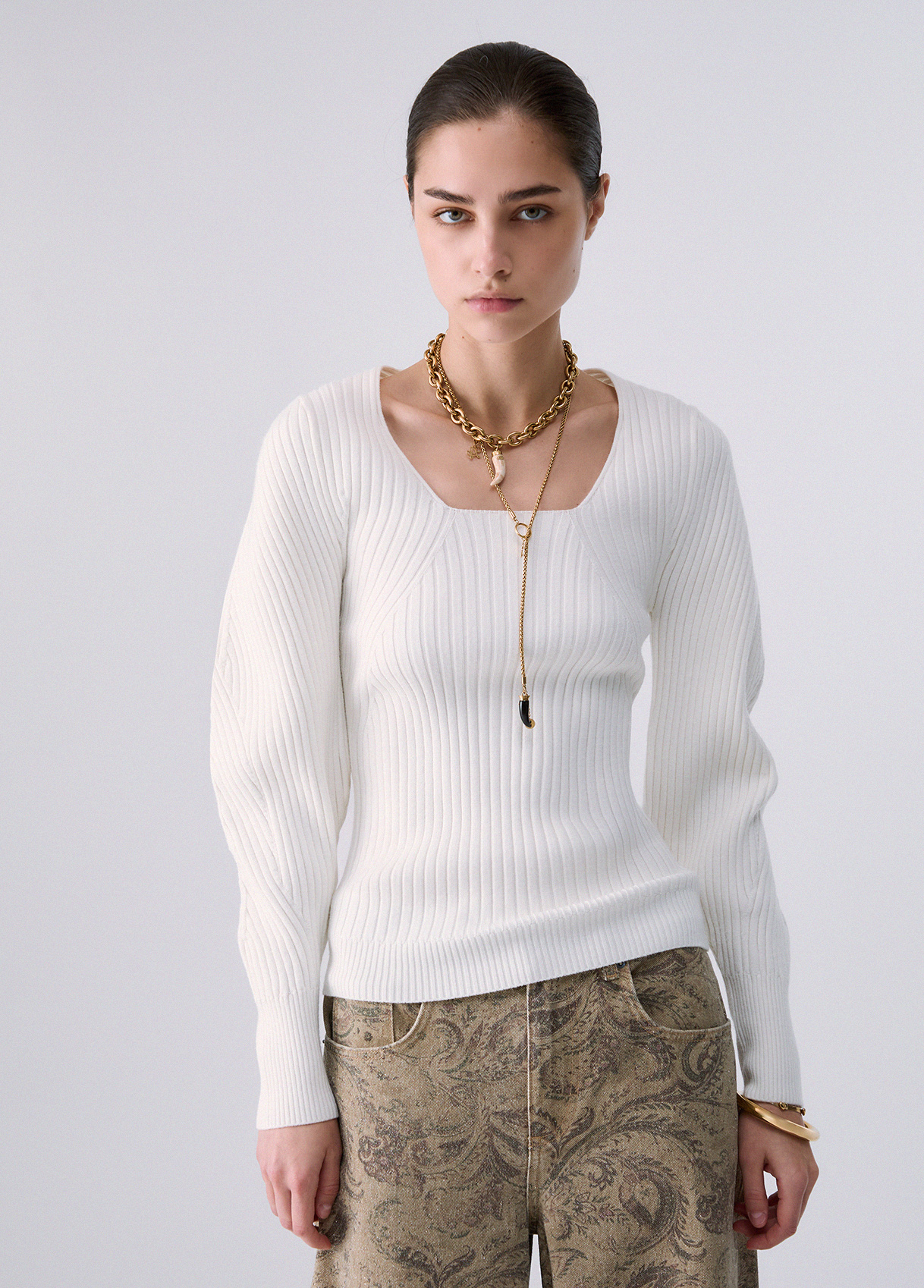 Liu Jo Sweater With Balloon Sleeves