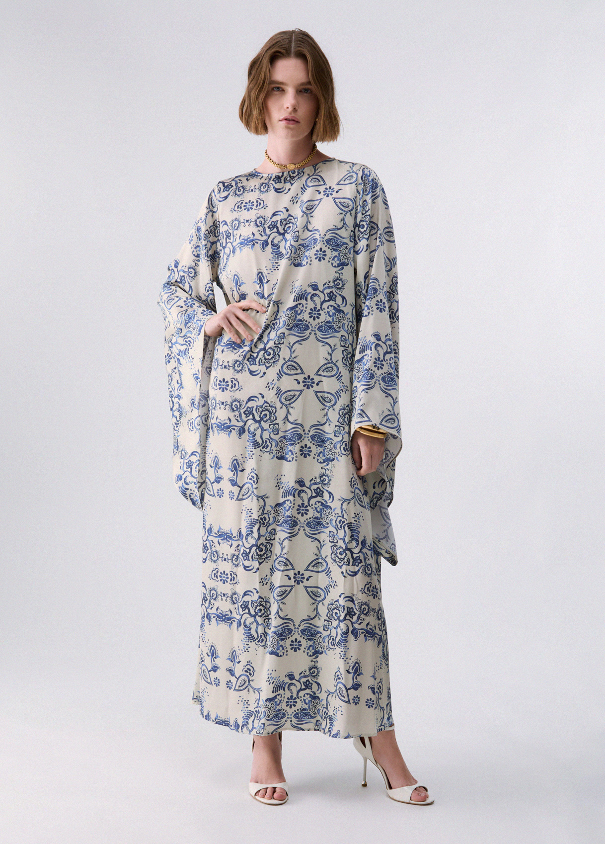 Liu Jo Long Foulard-print Dress