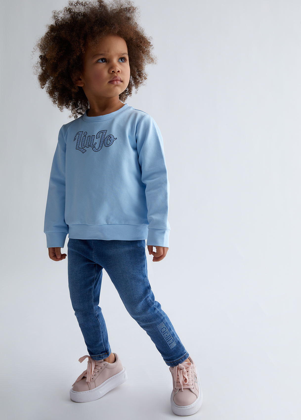 Liujo Pantalon En Toile Denim