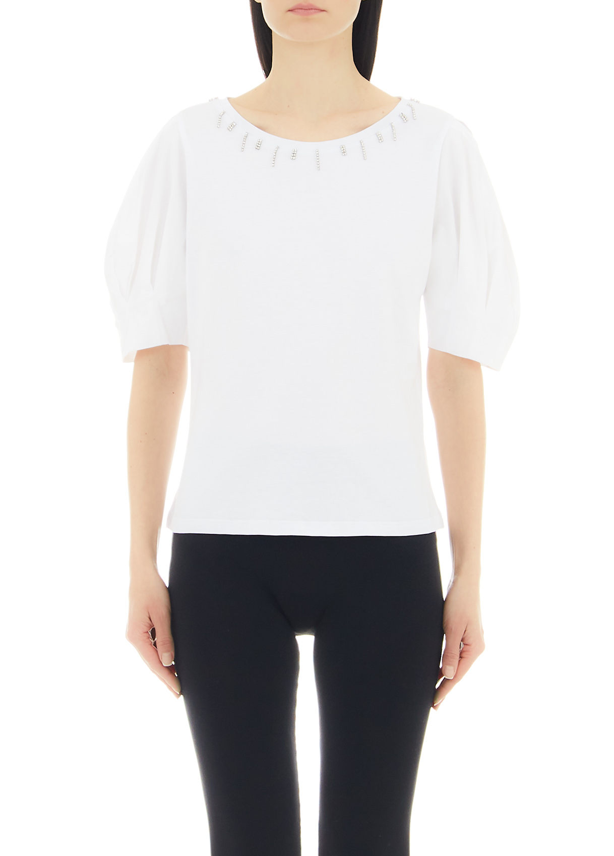 Liujo T-shirt Avec Application De Pierres