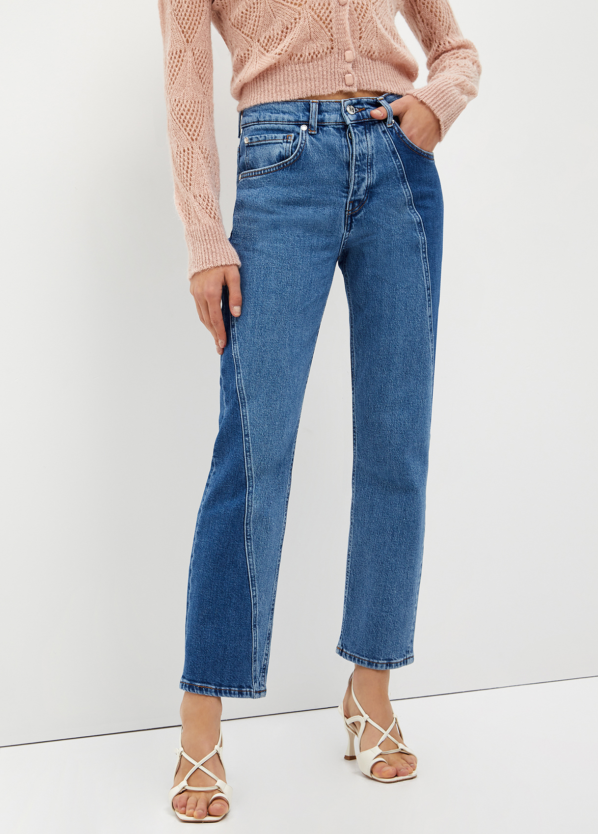 Liujo Jean Patchwork En Toile Denim