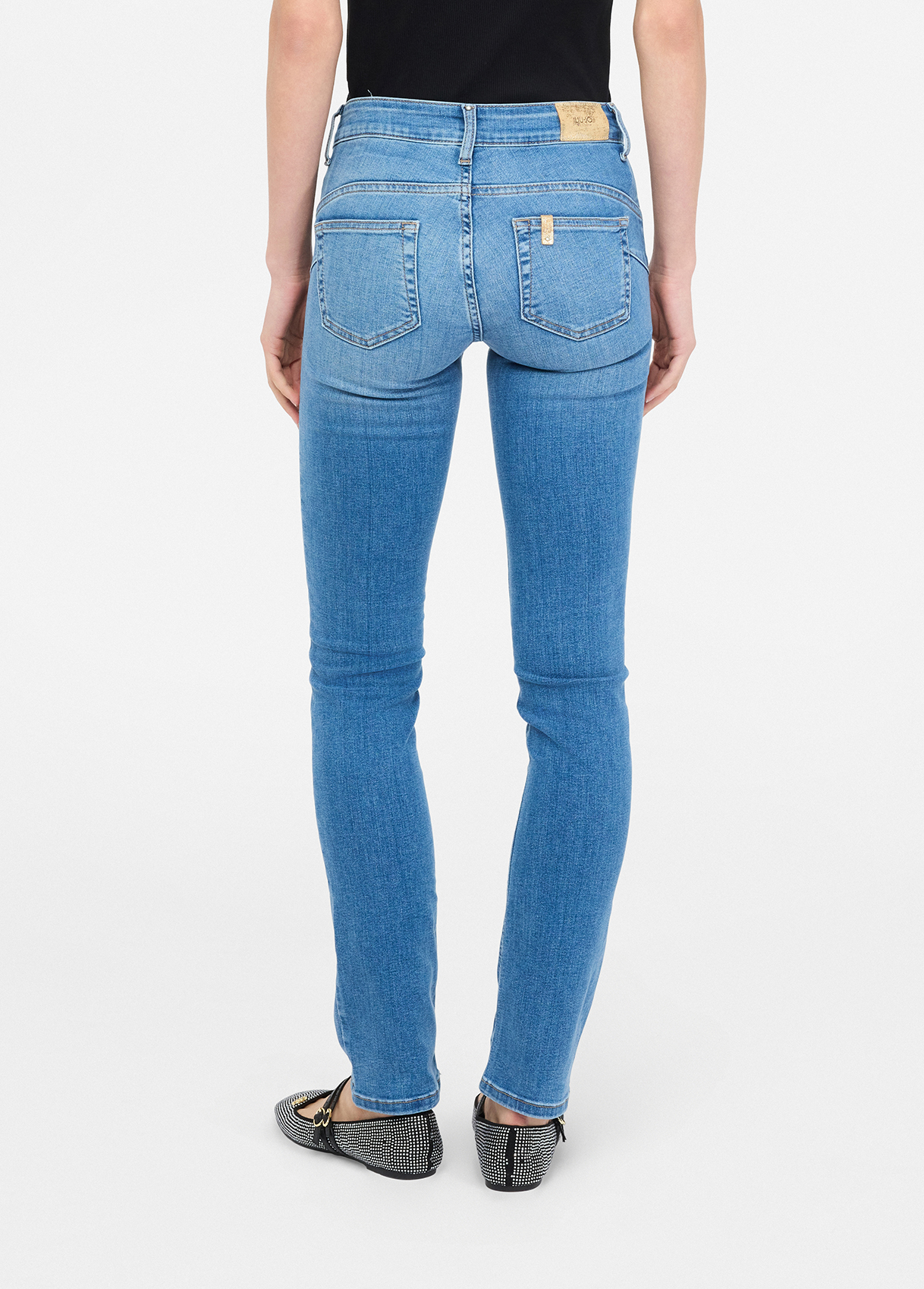 デニム・ジーパン LIU JO Women Denim Pants UA5161D0234 78851 Blue Slim fit jeans colour light blue denim | Liu Jo