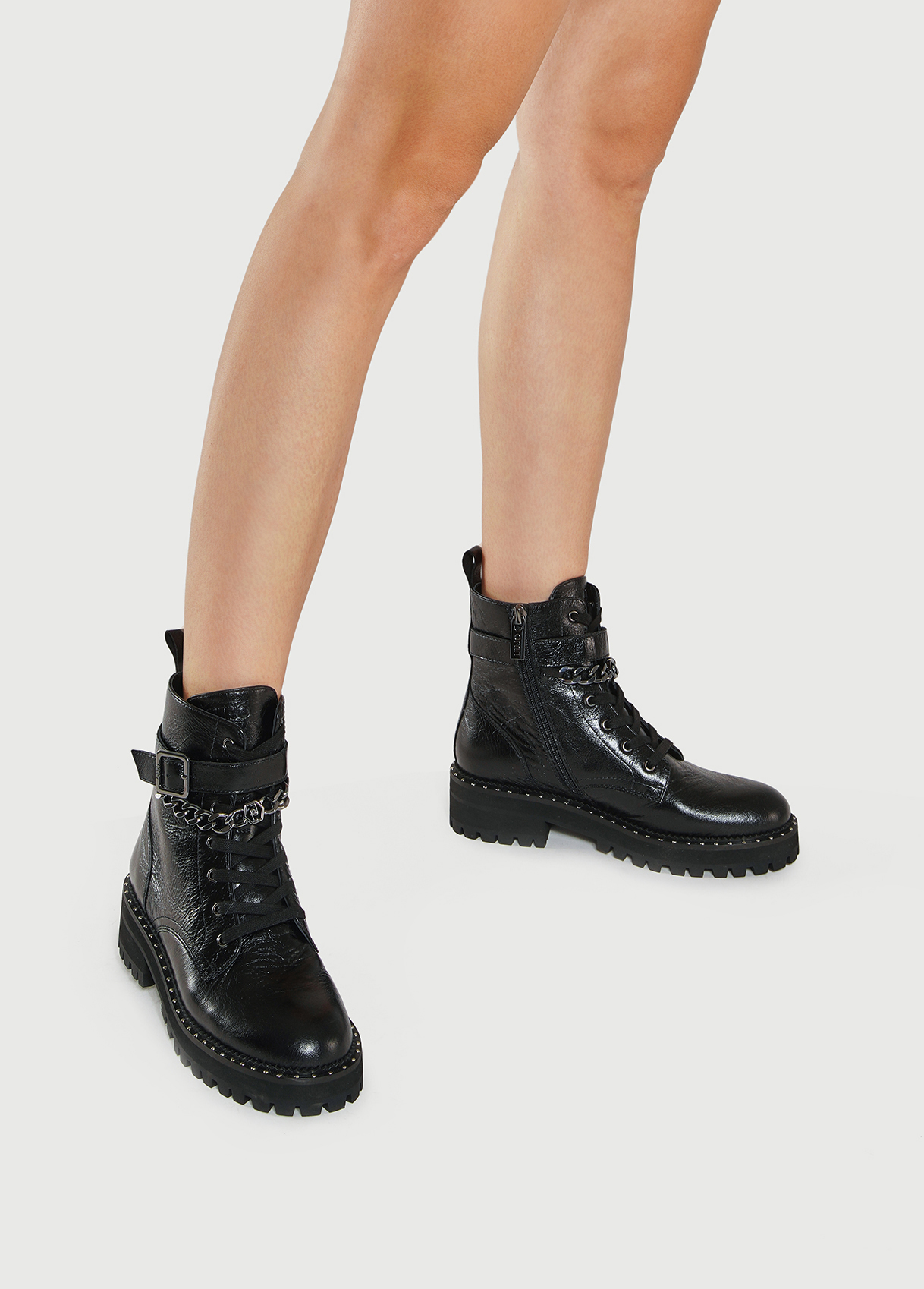 jewelled biker boots