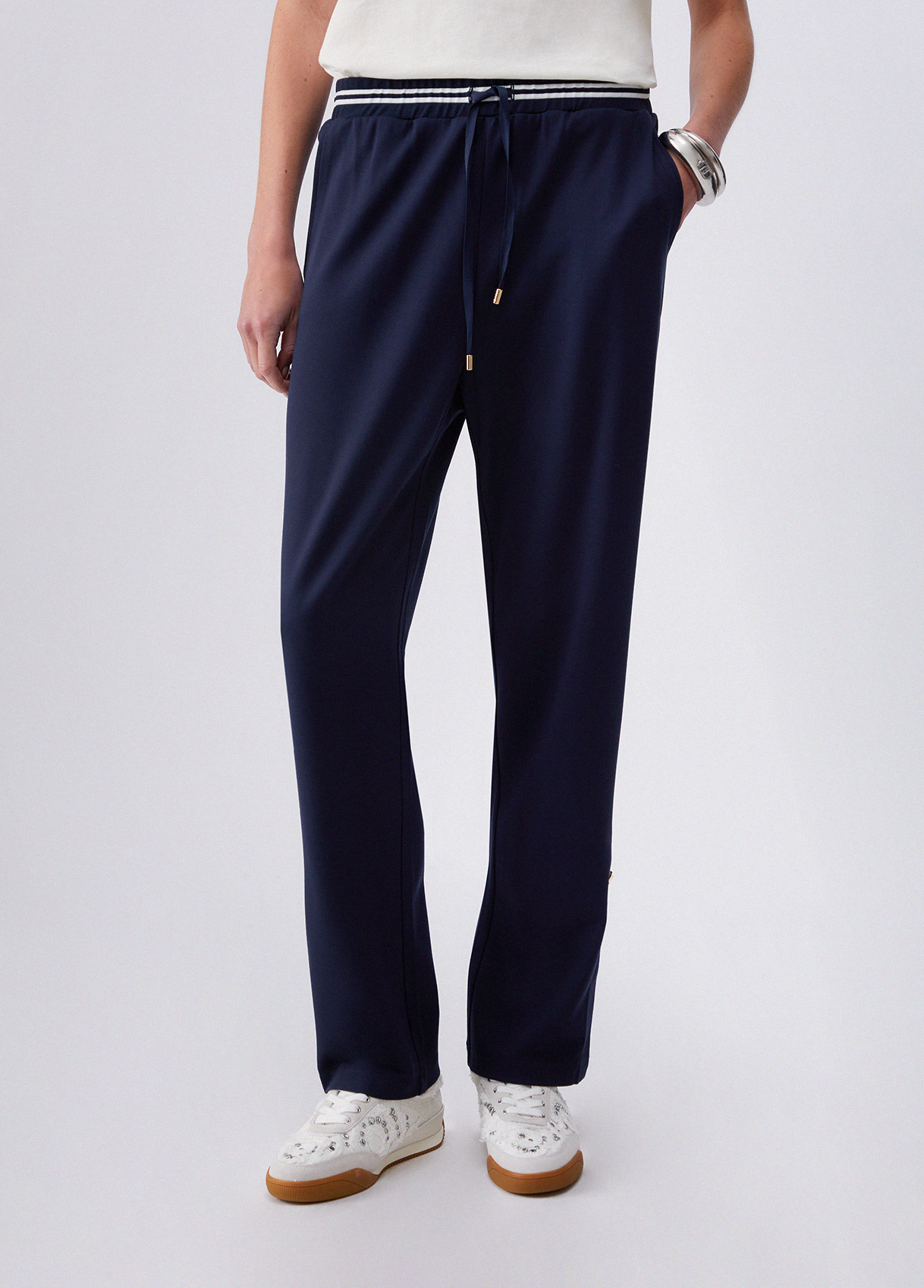 Liu Jo Interlock Jersey Trousers