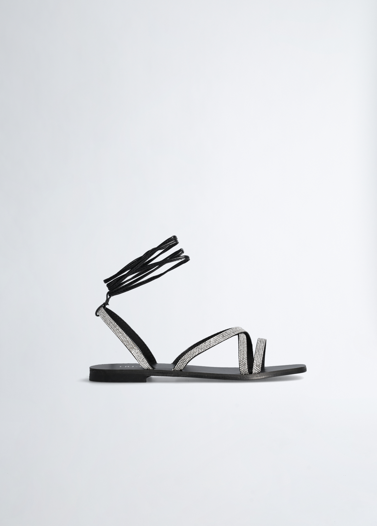 Liujo Sandales Plates Avec Strass