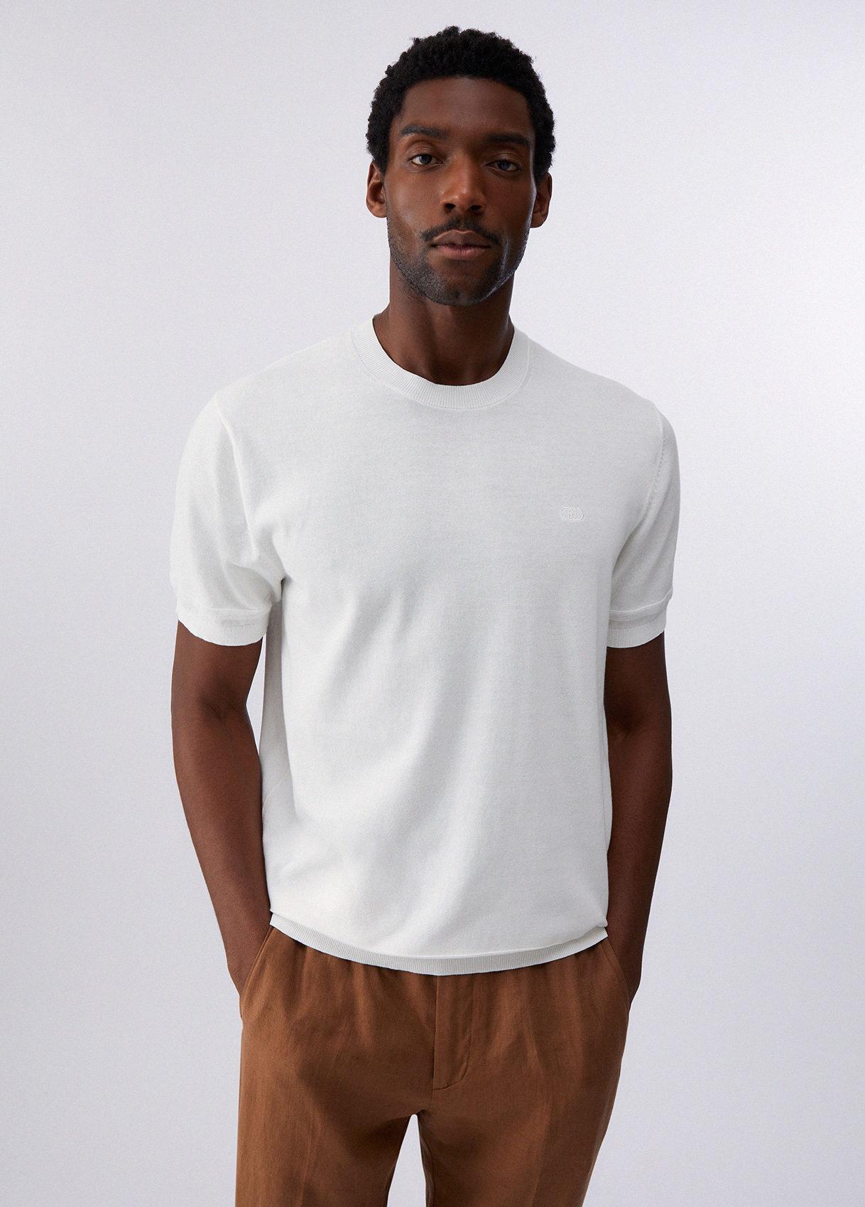 Liu Jo Cotton Crepe T-shirt