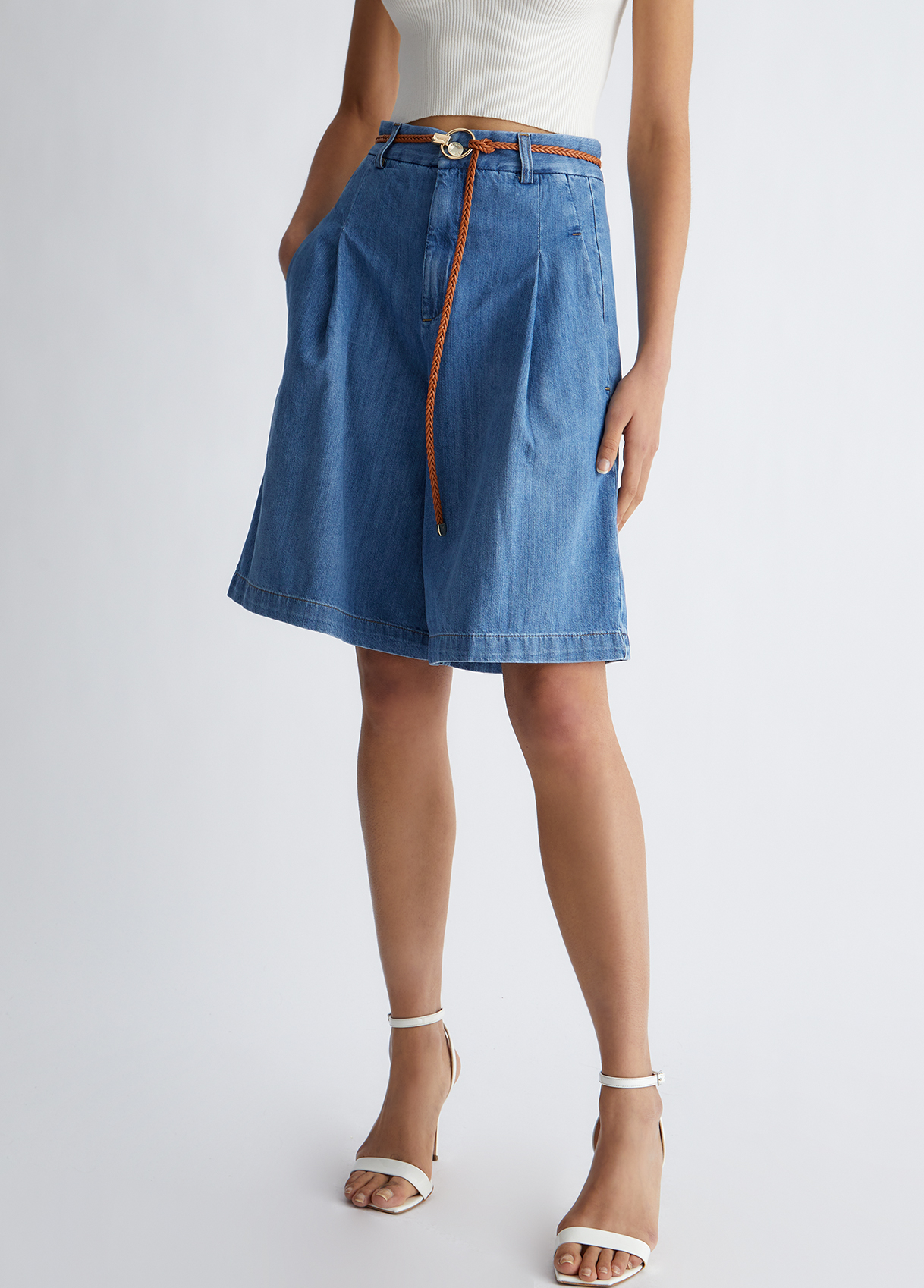 Liujo Bermuda En Jean