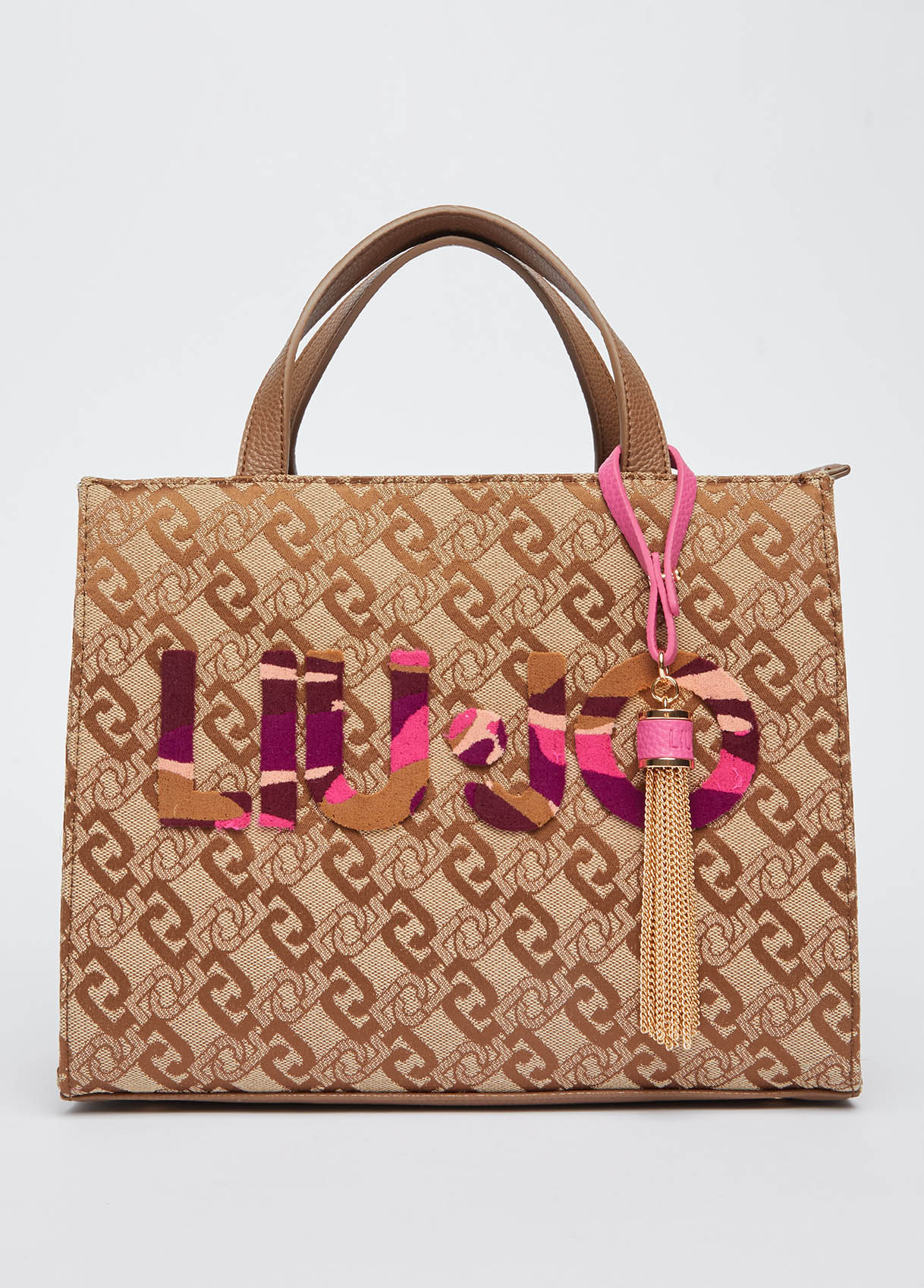 jacquard handbag