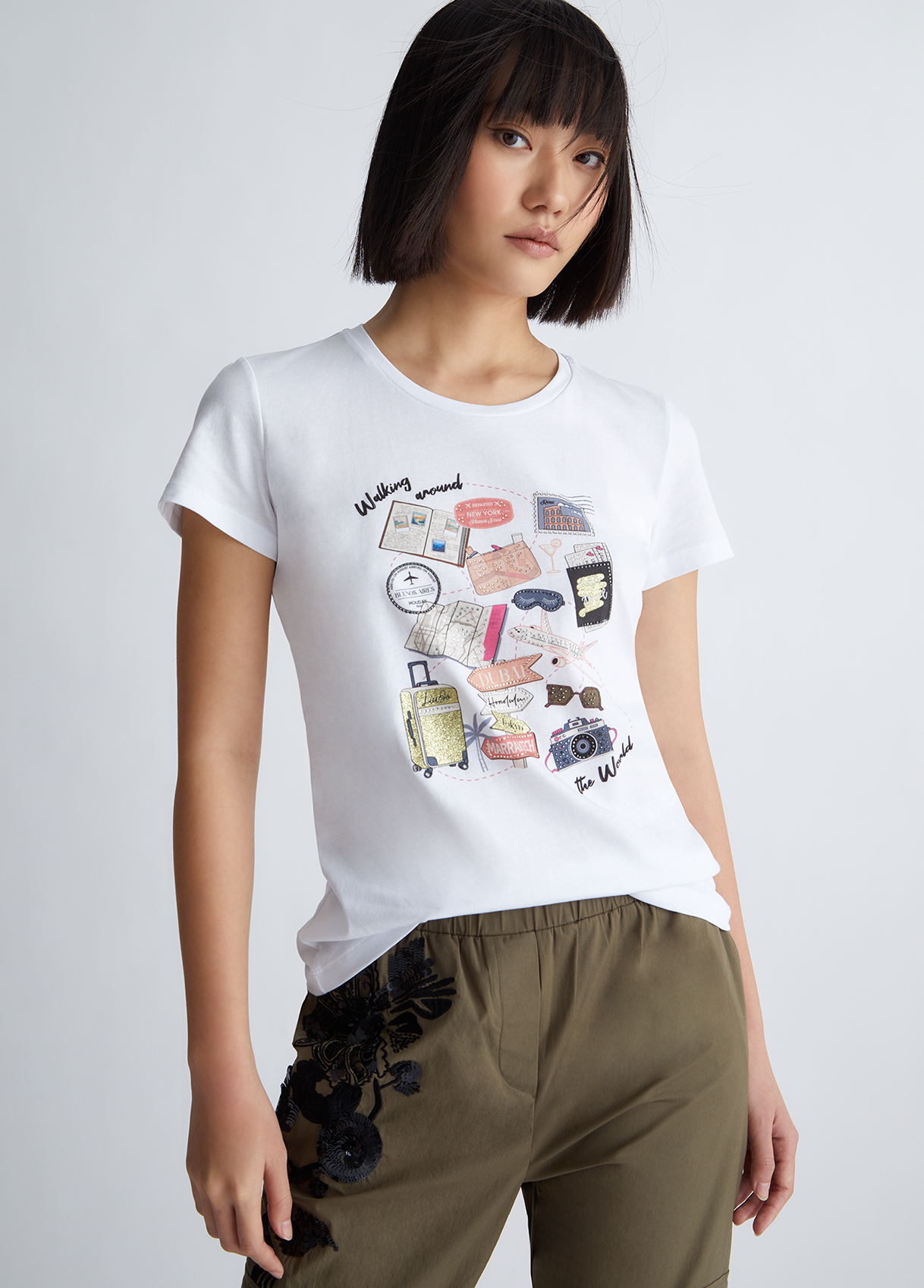Liujo T-shirt Avec Imprimé