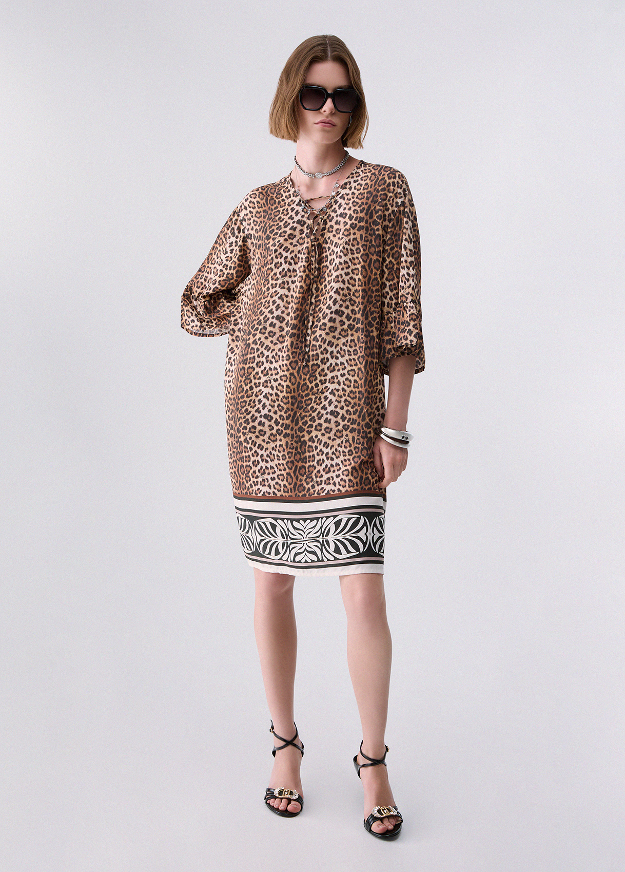 Liu Jo Animal Print Caftan
