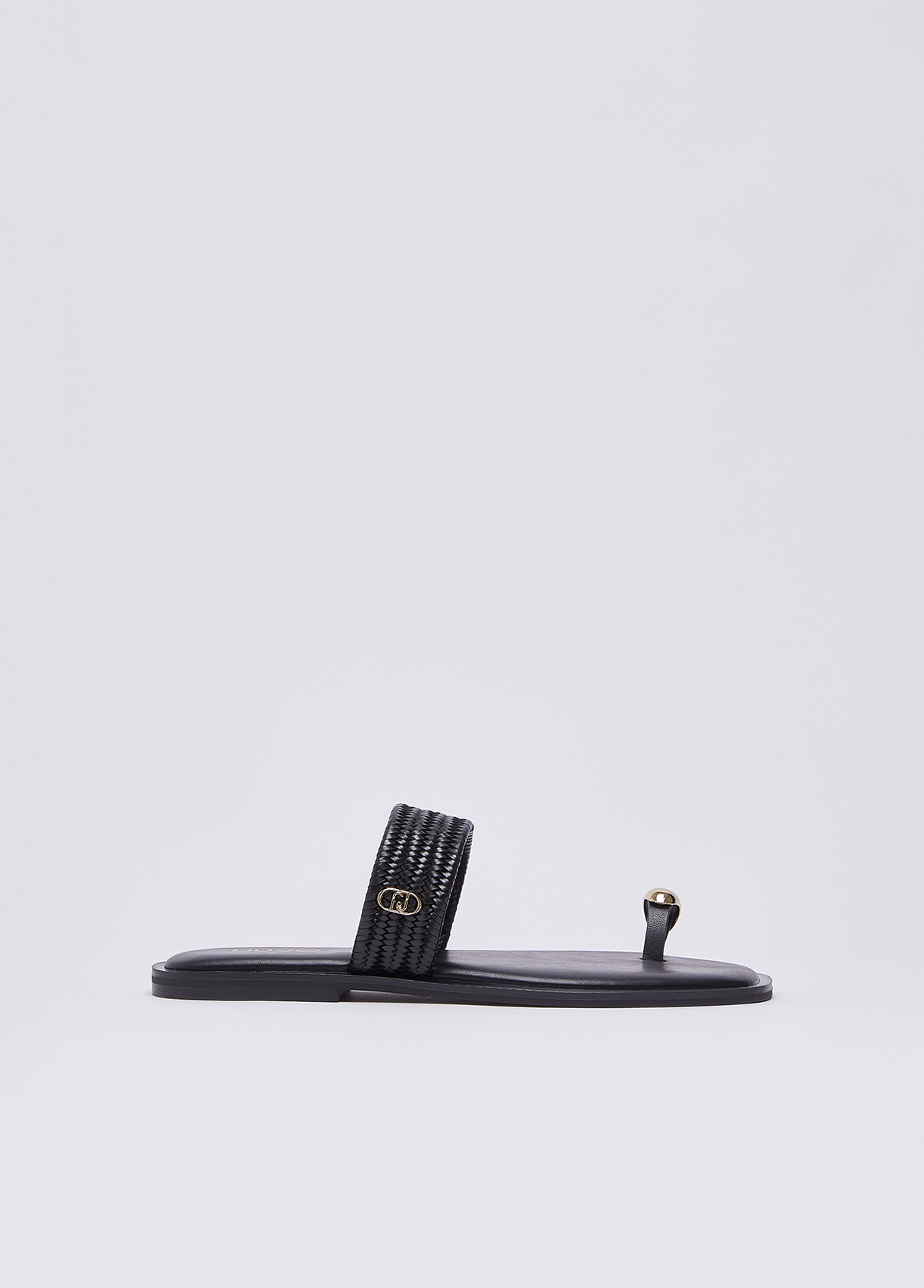 Liu Jo Braided Leather Sandals