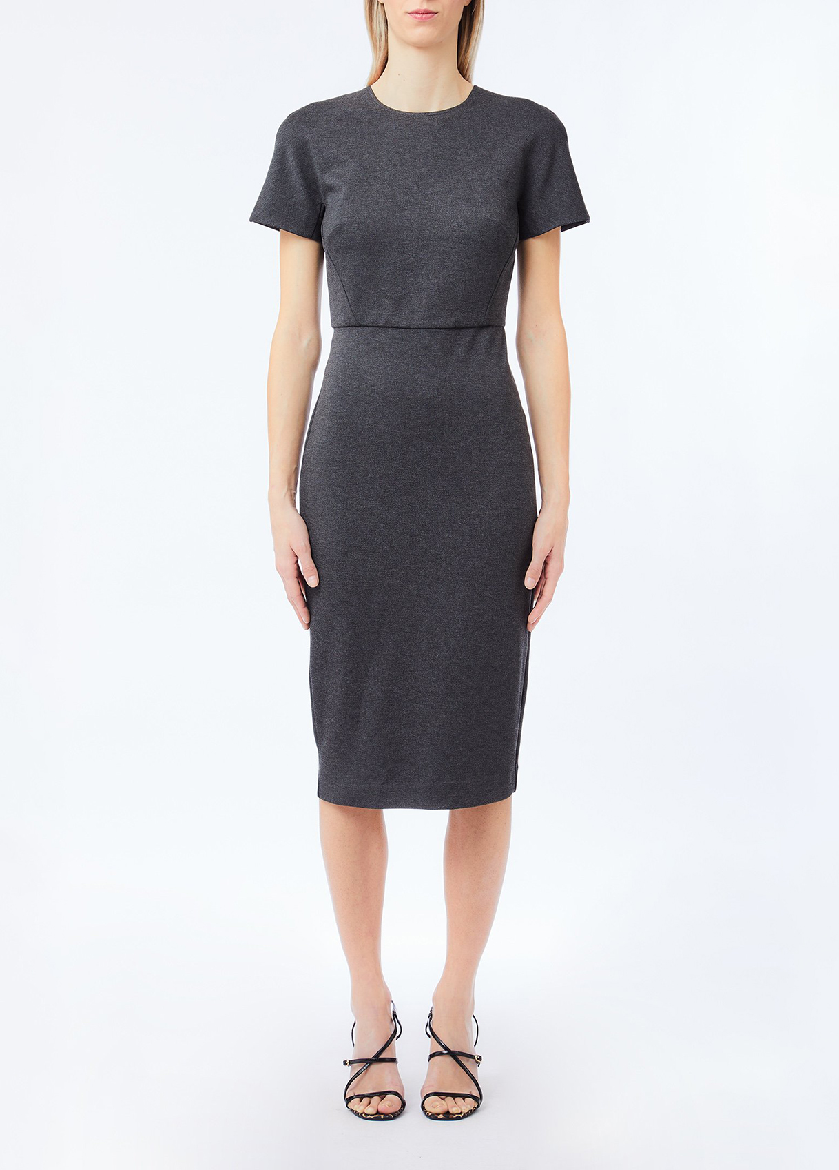 Liu Jo Robe Fourreau Midi Zippé