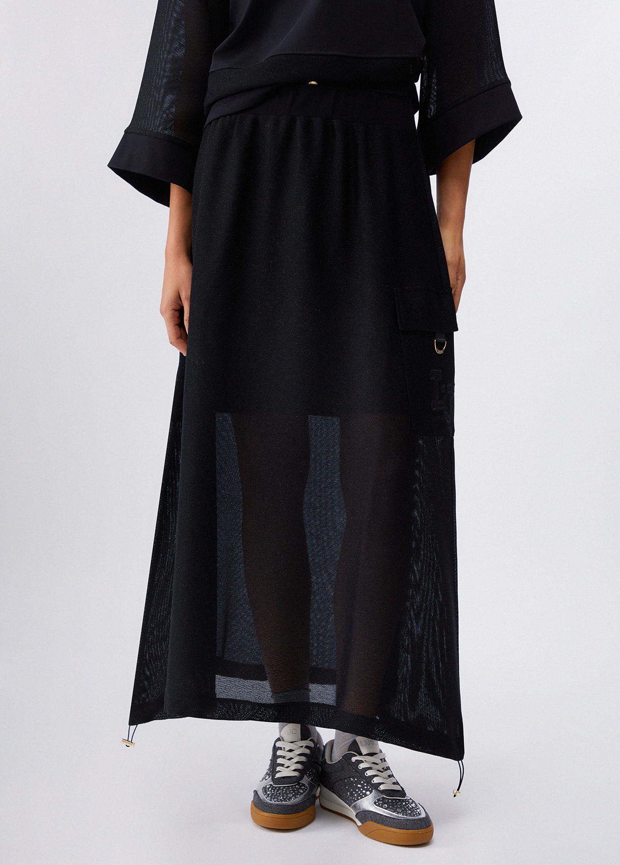 Liu Jo Long Mesh Skirt