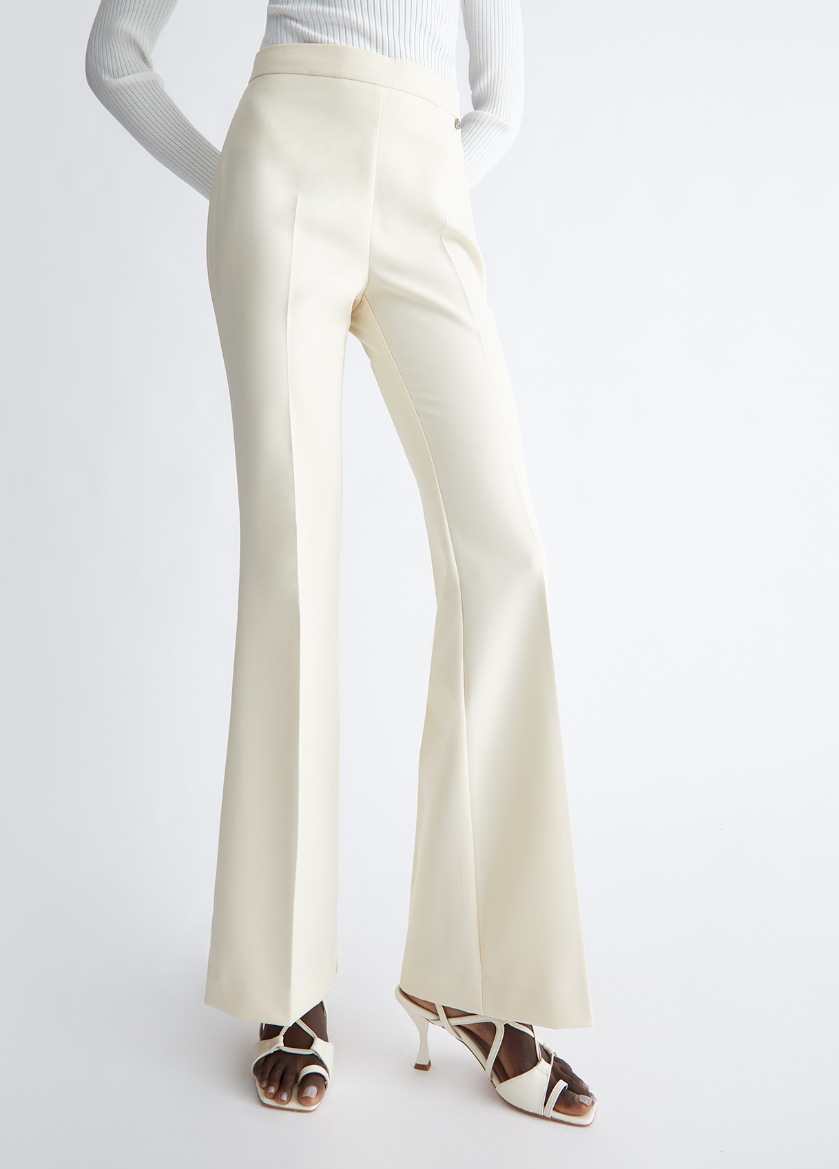 Liujo Pantalon Évasé Extensible