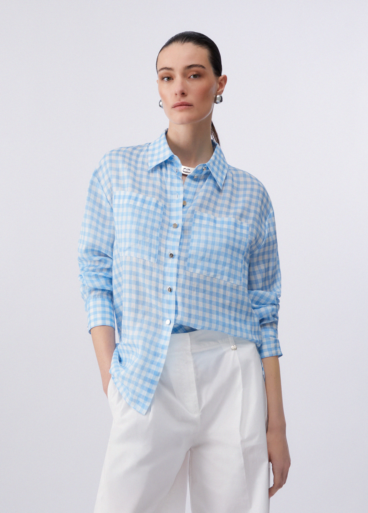 Liujo Mujer Vichy Liu Jo Camisas De Cuadros