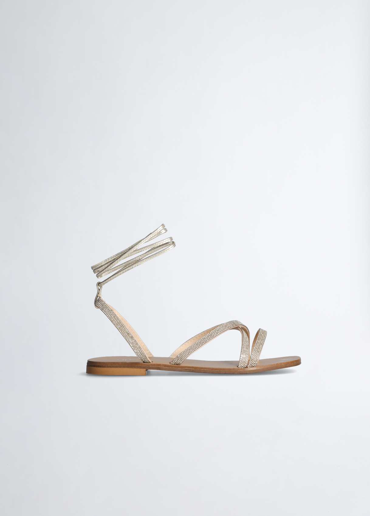 Liujo Sandales Plates Avec Strass