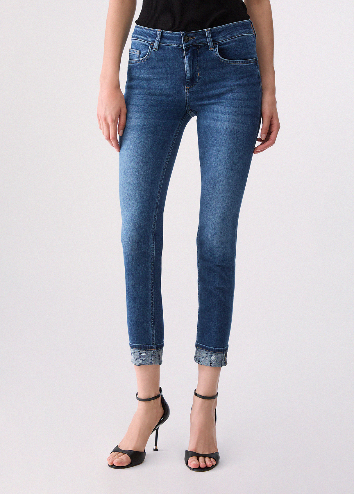 Liu Jo Skinny Jeans With Embellishments