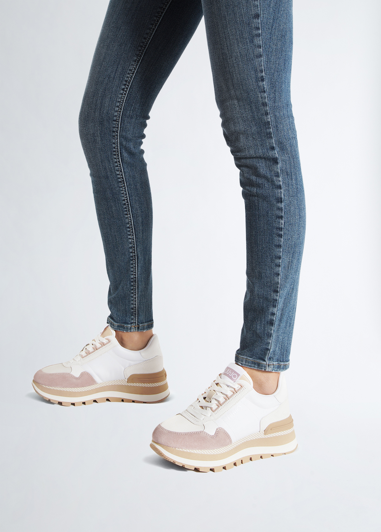 Liujo Sneakers En Daim Et Nylon