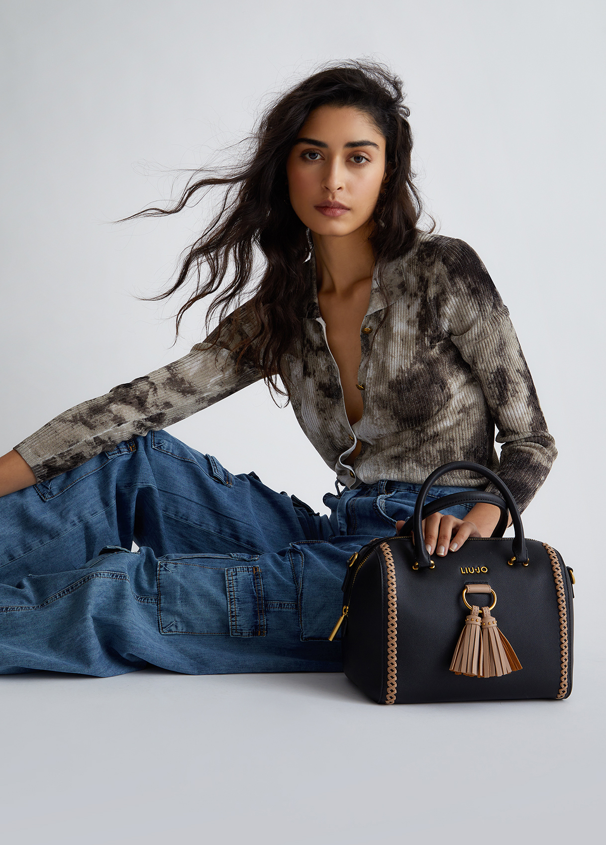 Liujo Sac Porté Main Écoconçu Avec Pampilles