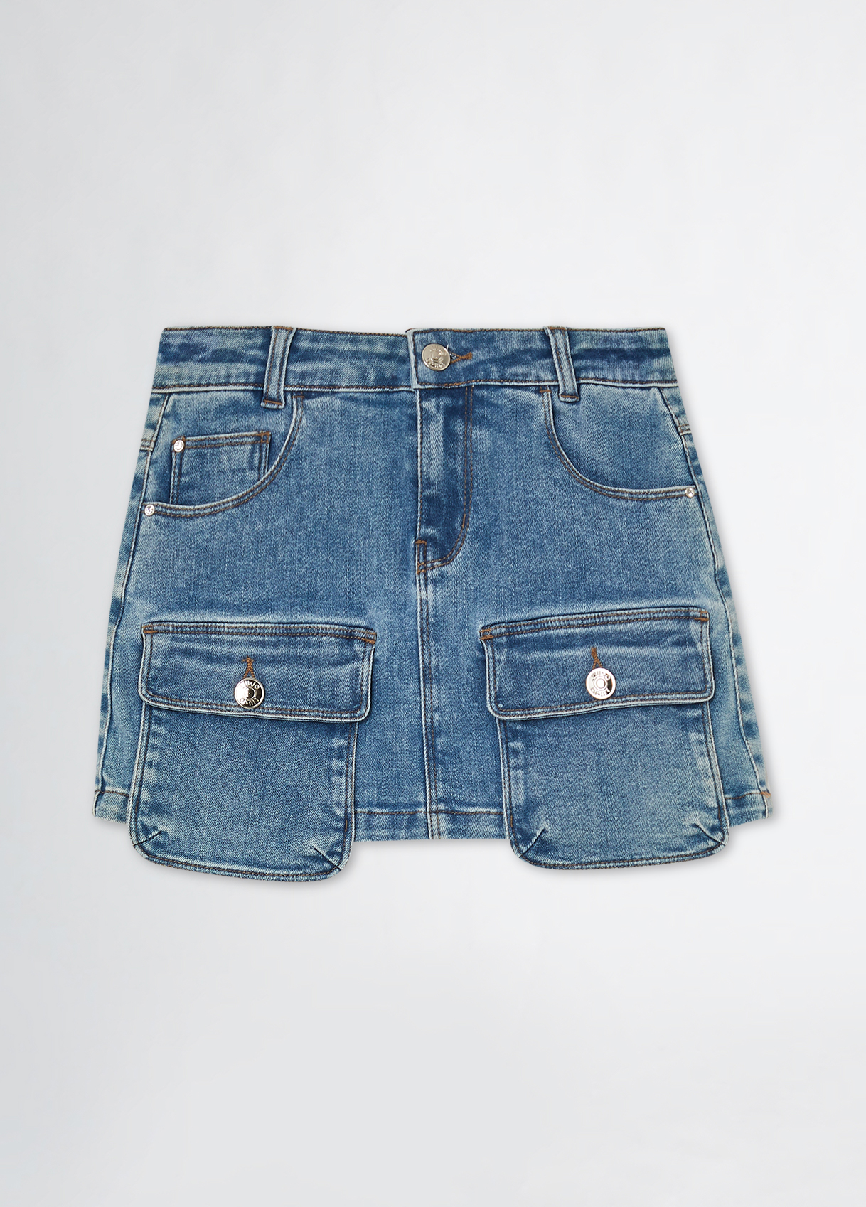【Loulouseoul】Gemma Denim Skirt (Dark Blue) Denim skirt colour blue denim | Liu Jo