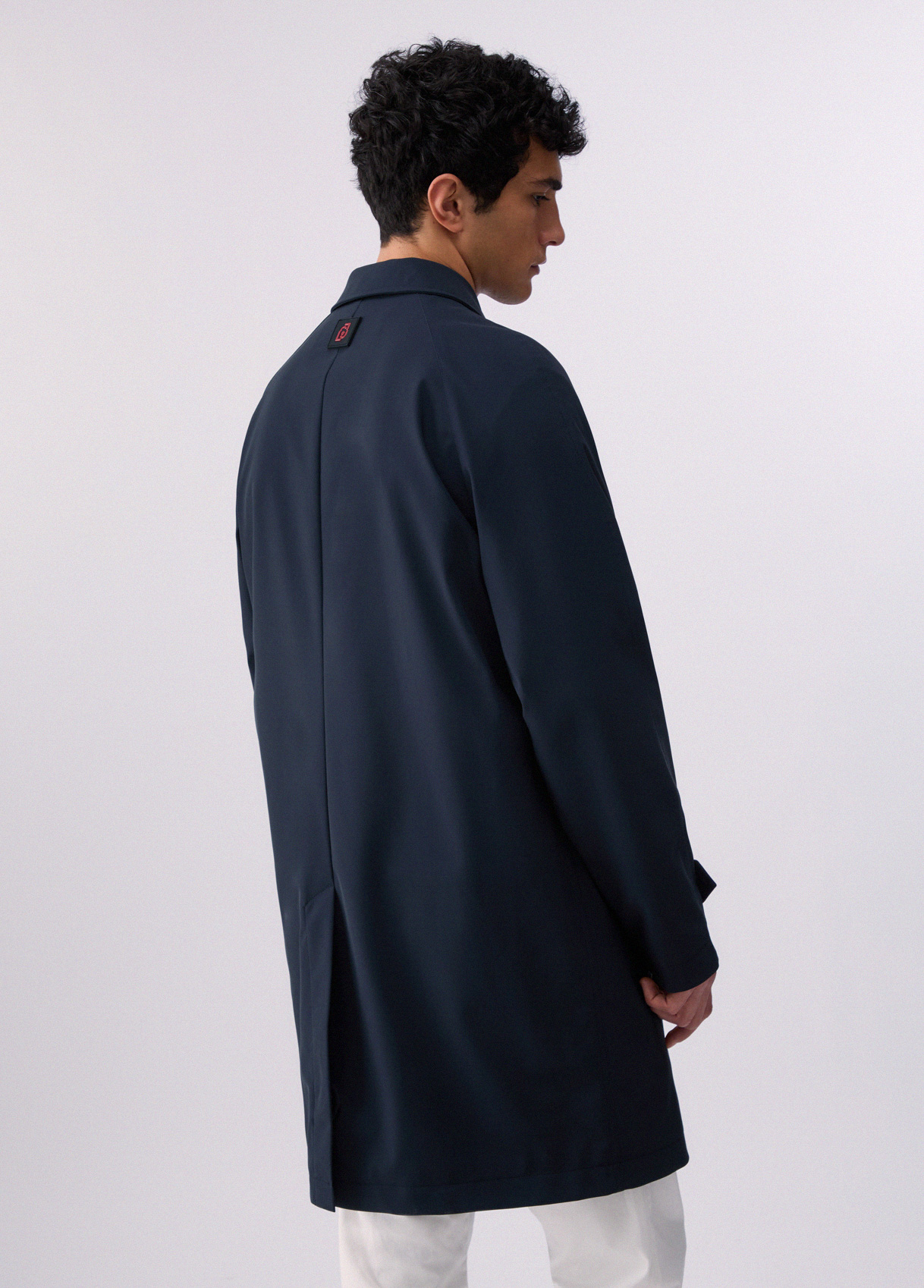 Long trench coat colour dark blue | Liu Jo