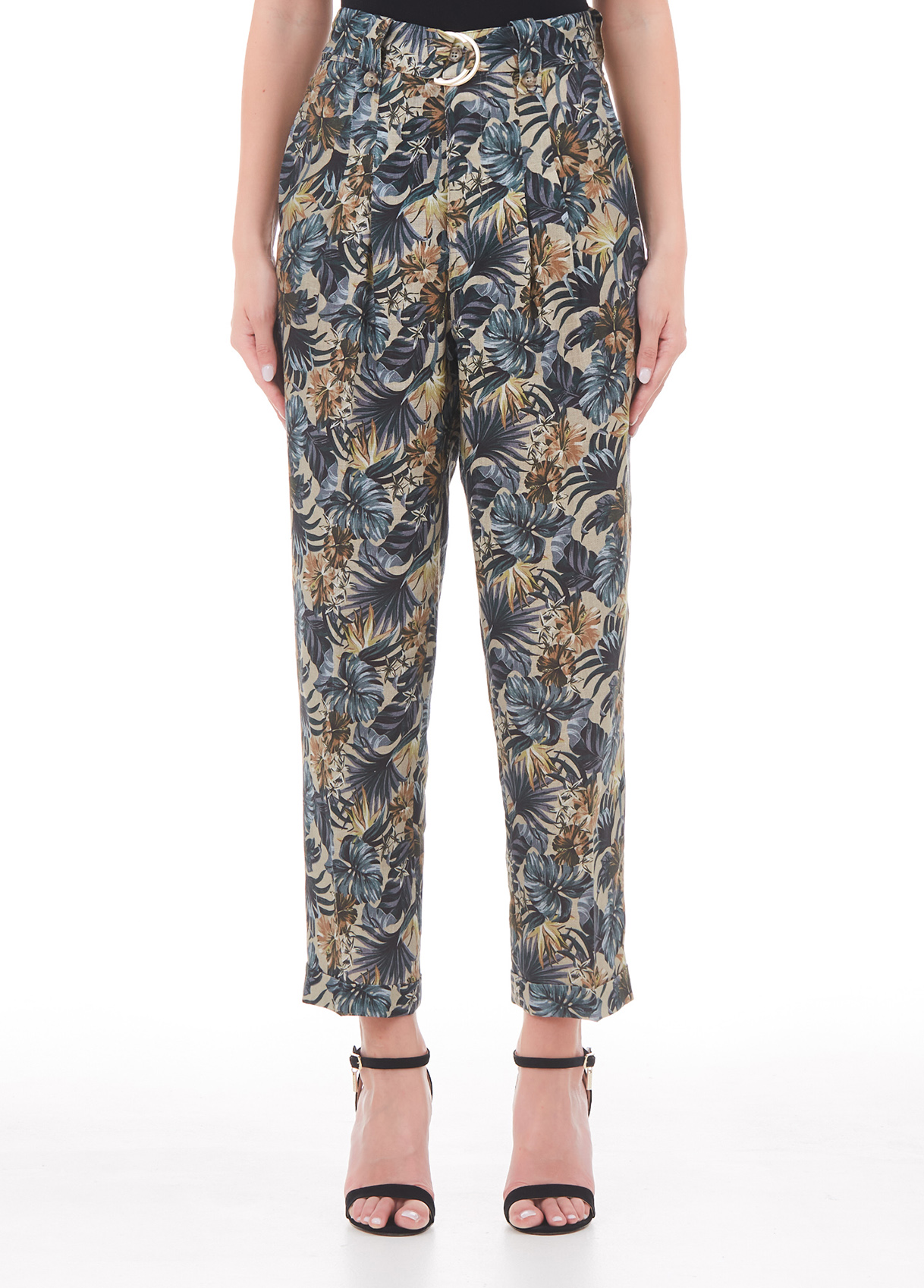 Liujo Pantalon En Lin