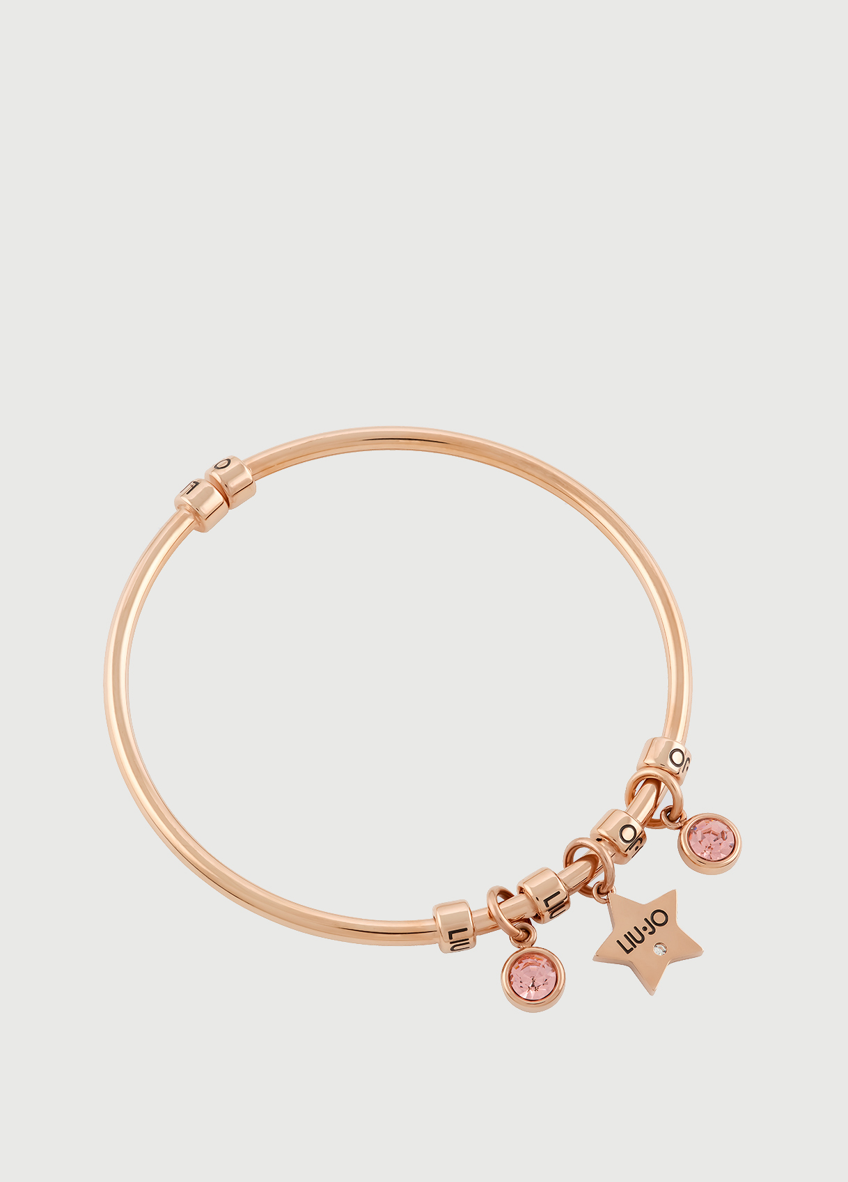 Liujo Bracelet Jonc Avec Charm Fantaisie