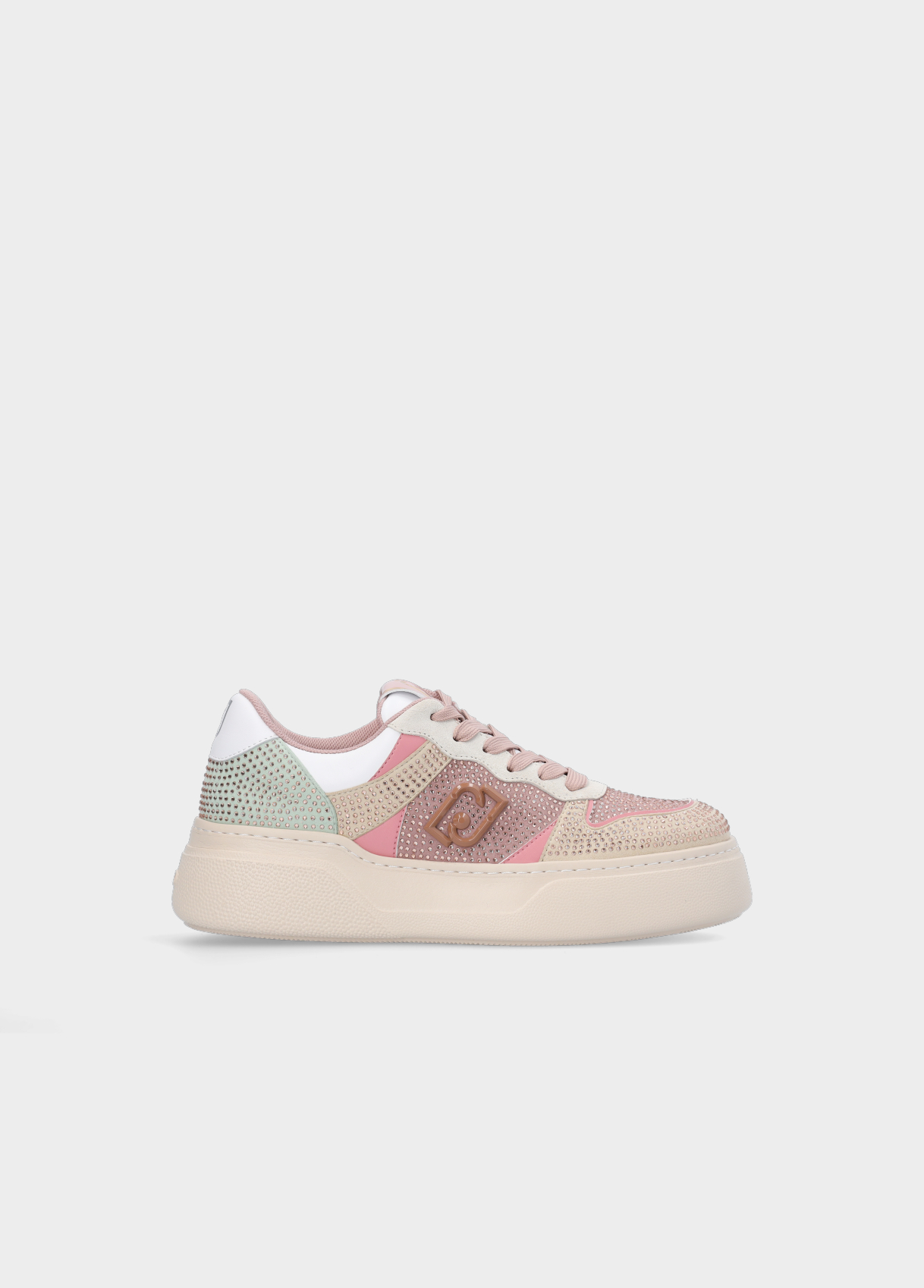 Liujo Sneakers Multicolores Avec Strass