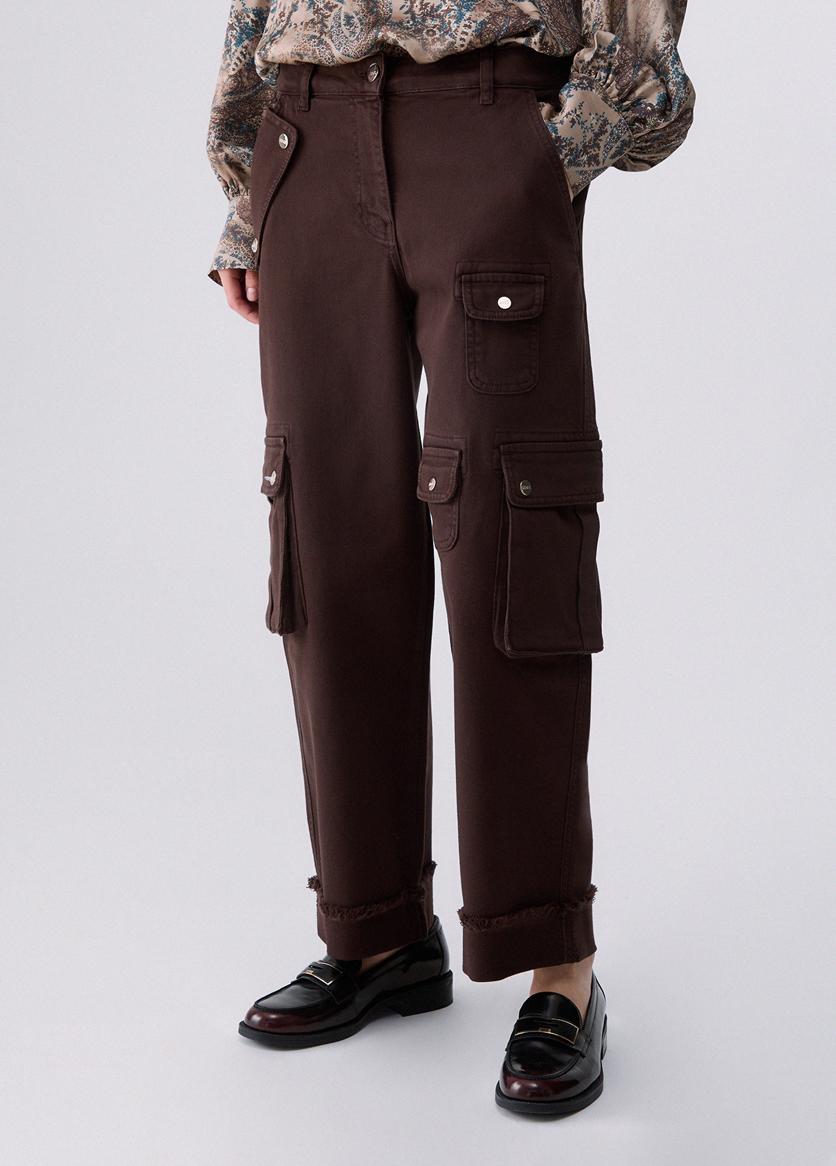 Liu Jo Pantalon Worker Avec Poches